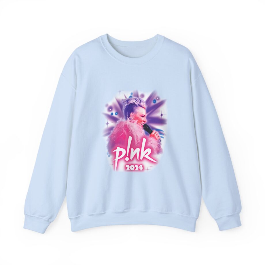 Pink Airbrushed 2024 Unisex Heavy Blend™ Crewneck Sweatshirt