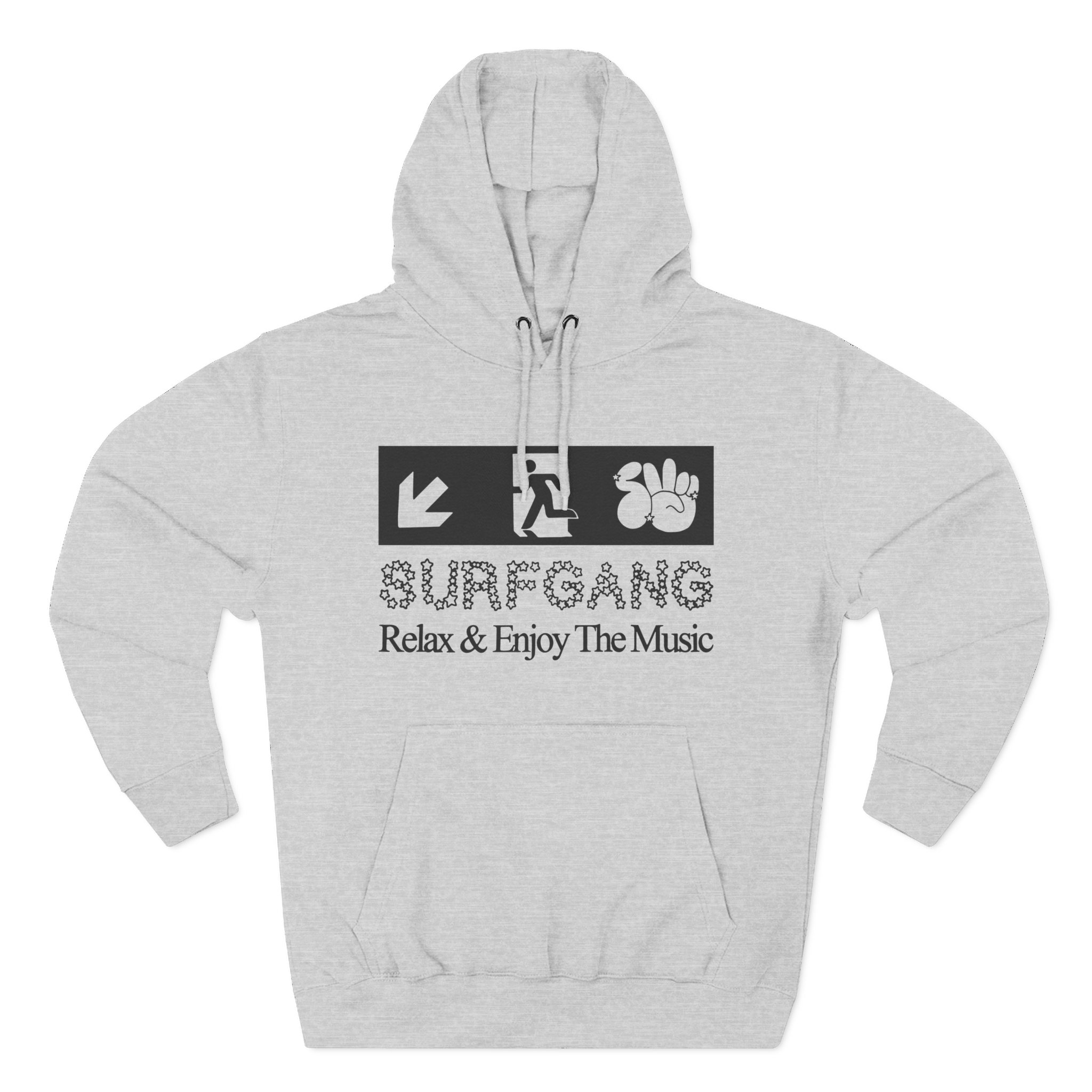 Surf Gang Three-Panel Fleece Hoodie