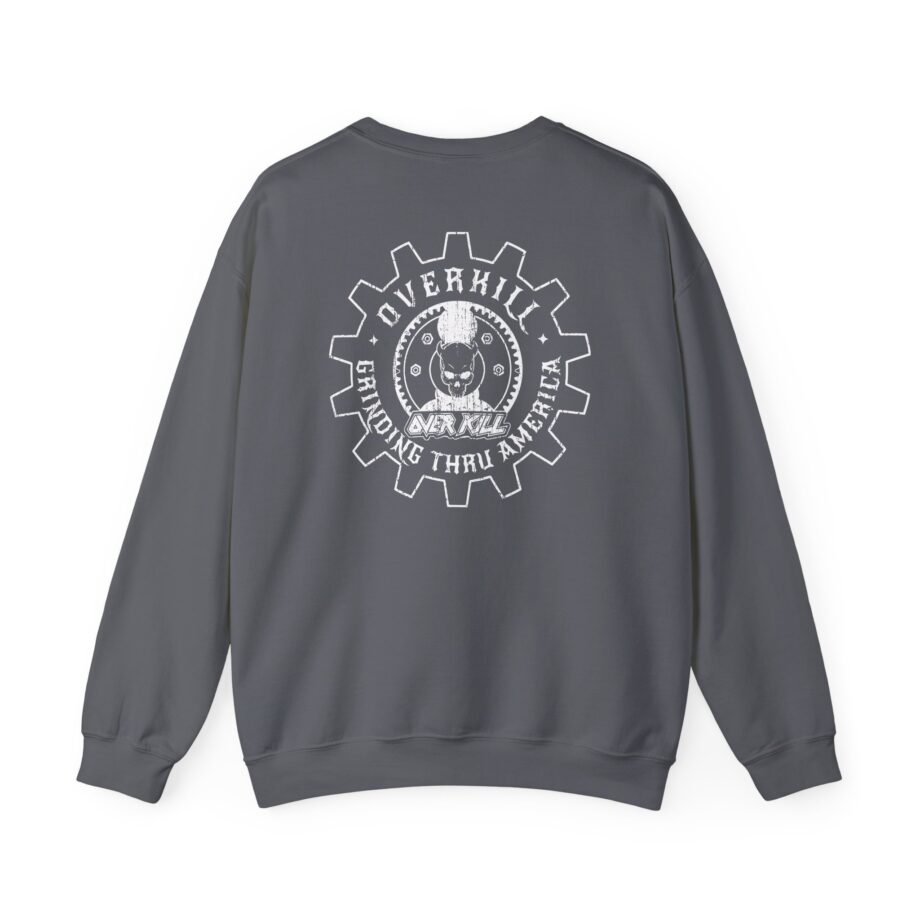 Overkill Embroidered Gear Logo Unisex Heavy Blend™ Crewneck Sweatshirt