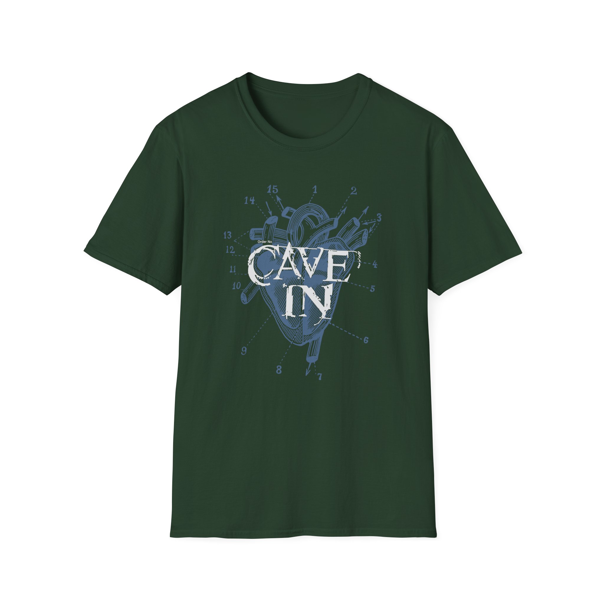 Cave in Uyhs Heart Unisex Softstyle T-Shirt