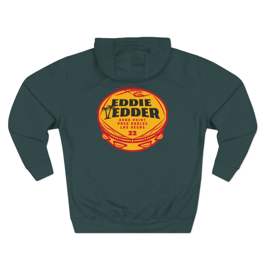Eddie Vedder Tambourine Three-Panel Fleece Hoodie