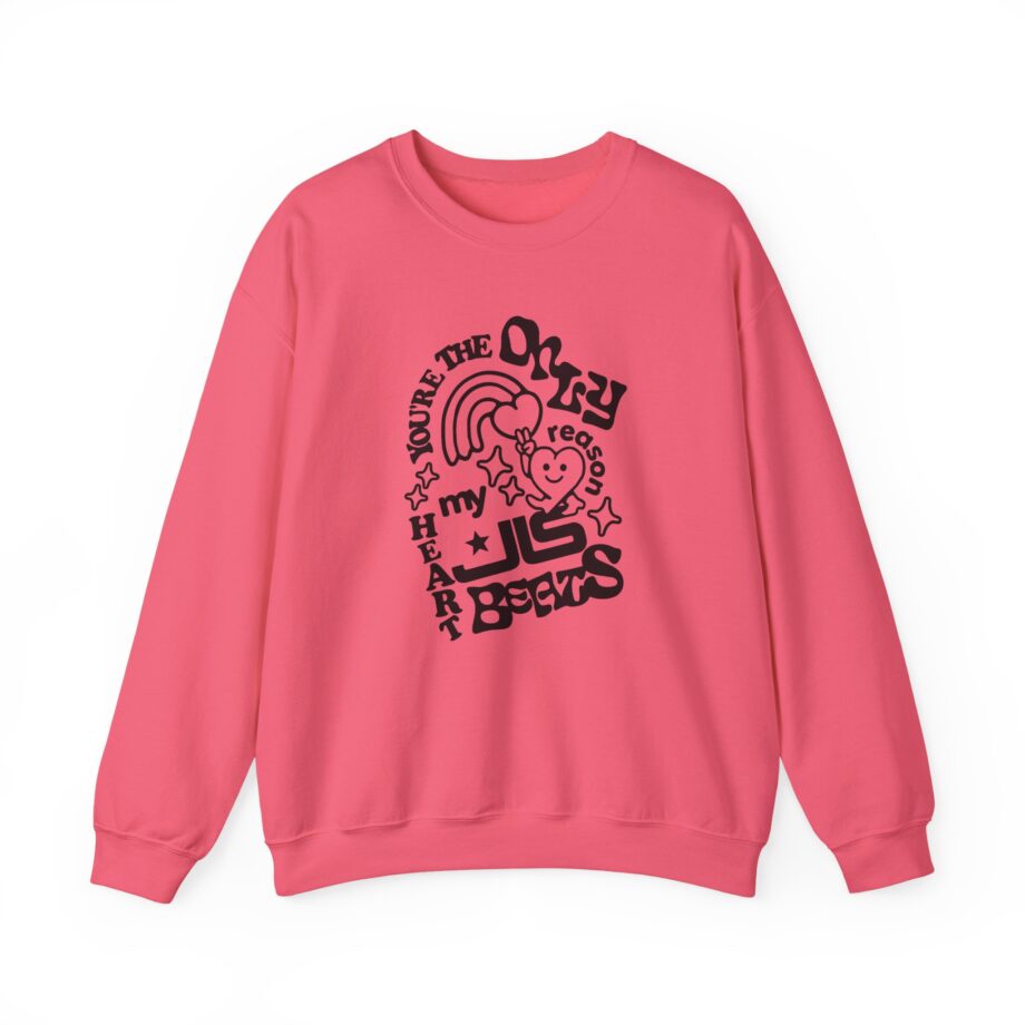 JLS Heart Beats Unisex Heavy Blend™ Crewneck Sweatshirt