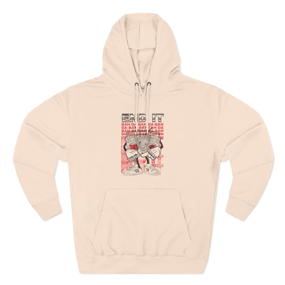 End It Lifer Three-Panel Fleece Hoodie
