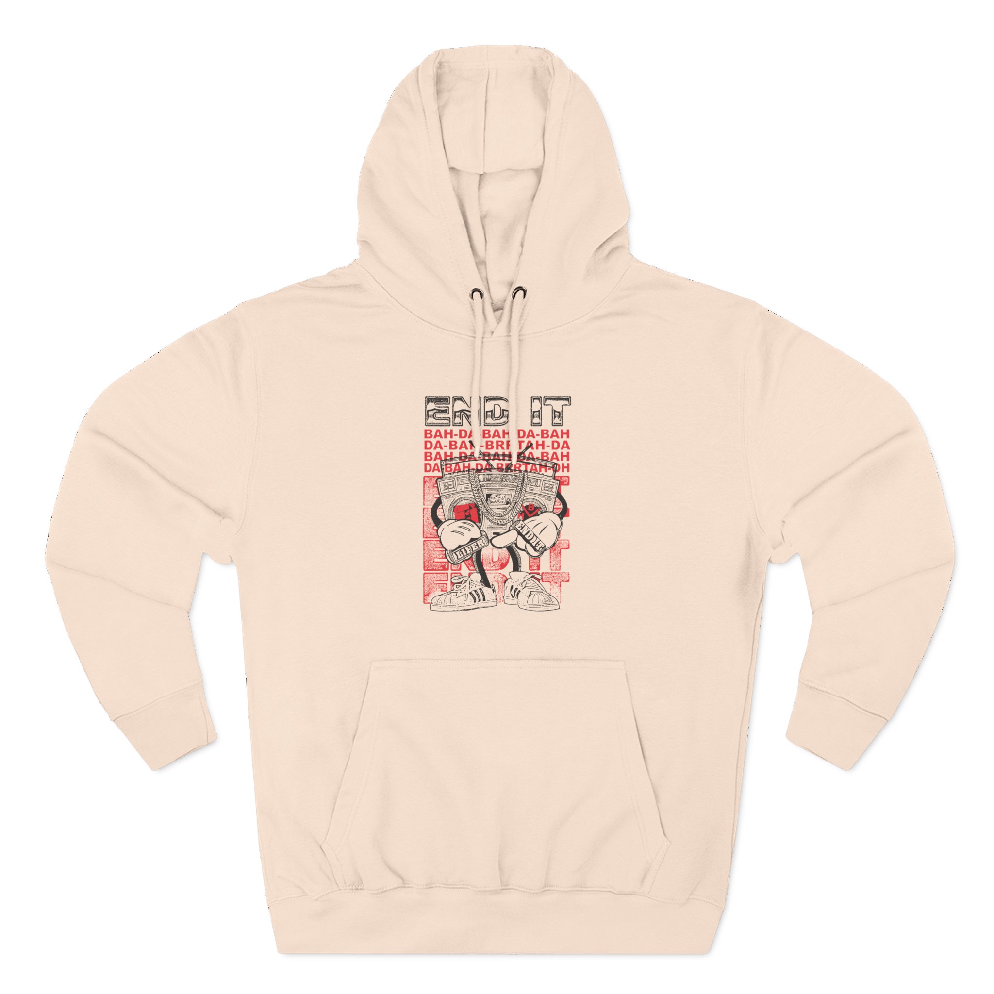 End It Lifer Three-Panel Fleece Hoodie