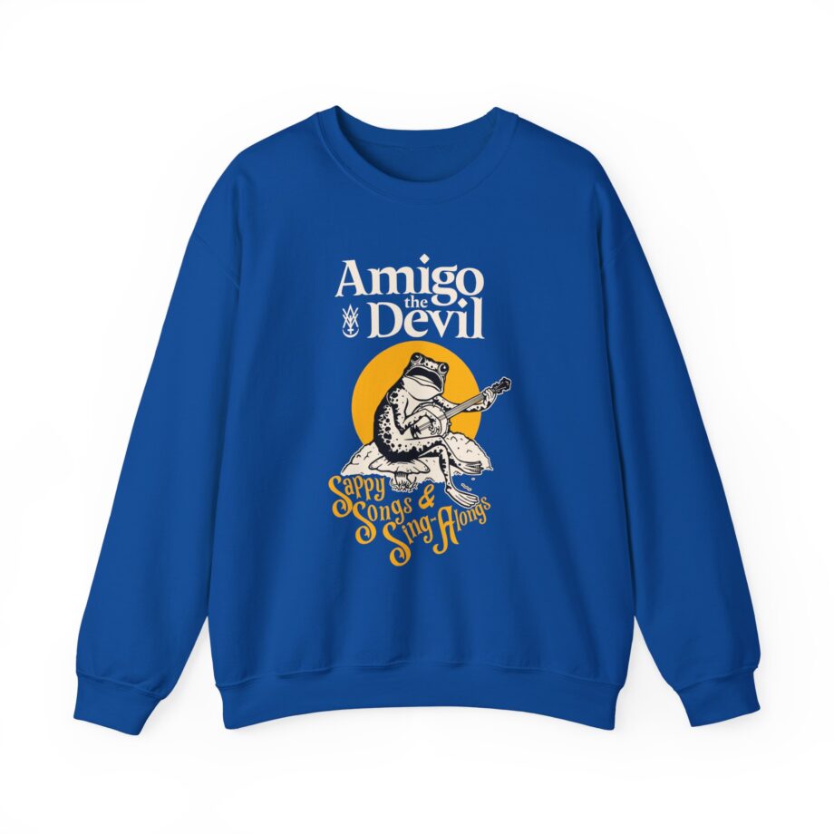 Amigo the Devil Sappy Songs Unisex Heavy Blend™ Crewneck Sweatshirt