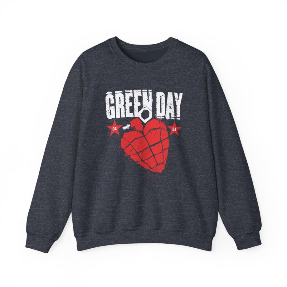 Green Day 20 Years of Idiot Unisex Heavy Blend™ Crewneck Sweatshirt