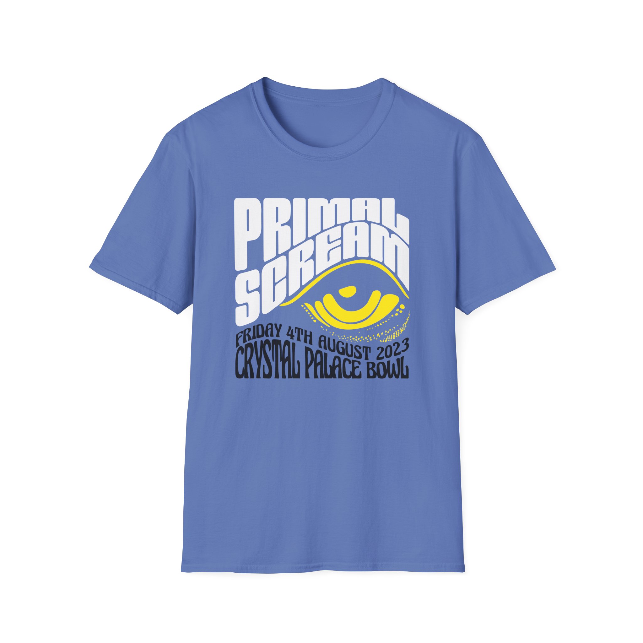 Primal Scream London Crystal Palace Bowl Unisex Softstyle T-Shirt
