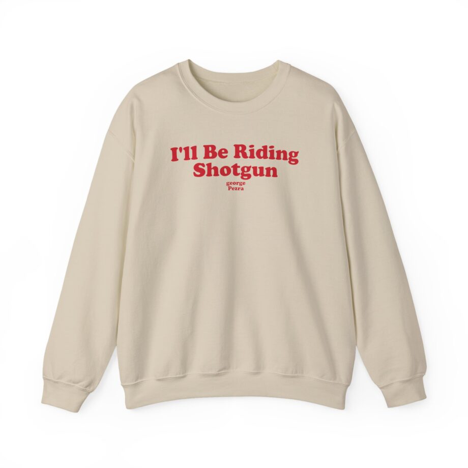 George Ezra I'll Be Riding Shotgun Unisex Heavy Blend™ Crewneck Sweatshirt