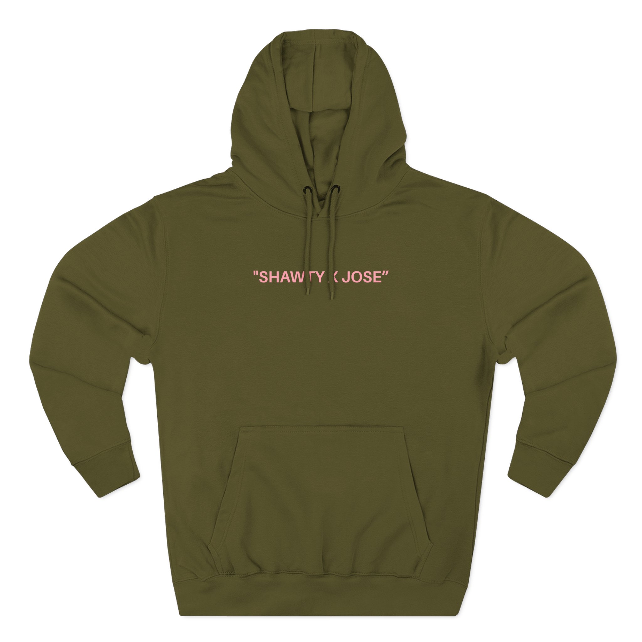 Shawty Bae Three-Panel Fleece Hoodie