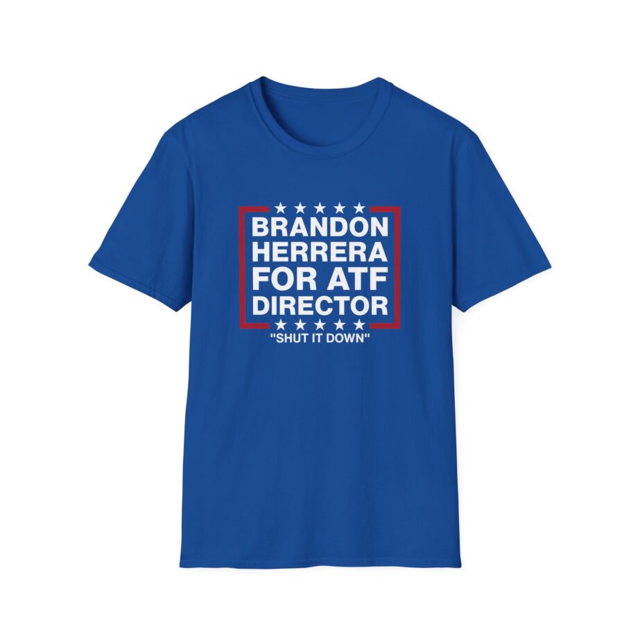 Brandon Herrera Atf Director Unisex Softstyle T-Shirt