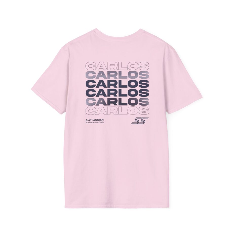 Carlos Sainz Atlassian Williams Racing Unisex Softstyle T-Shirt
