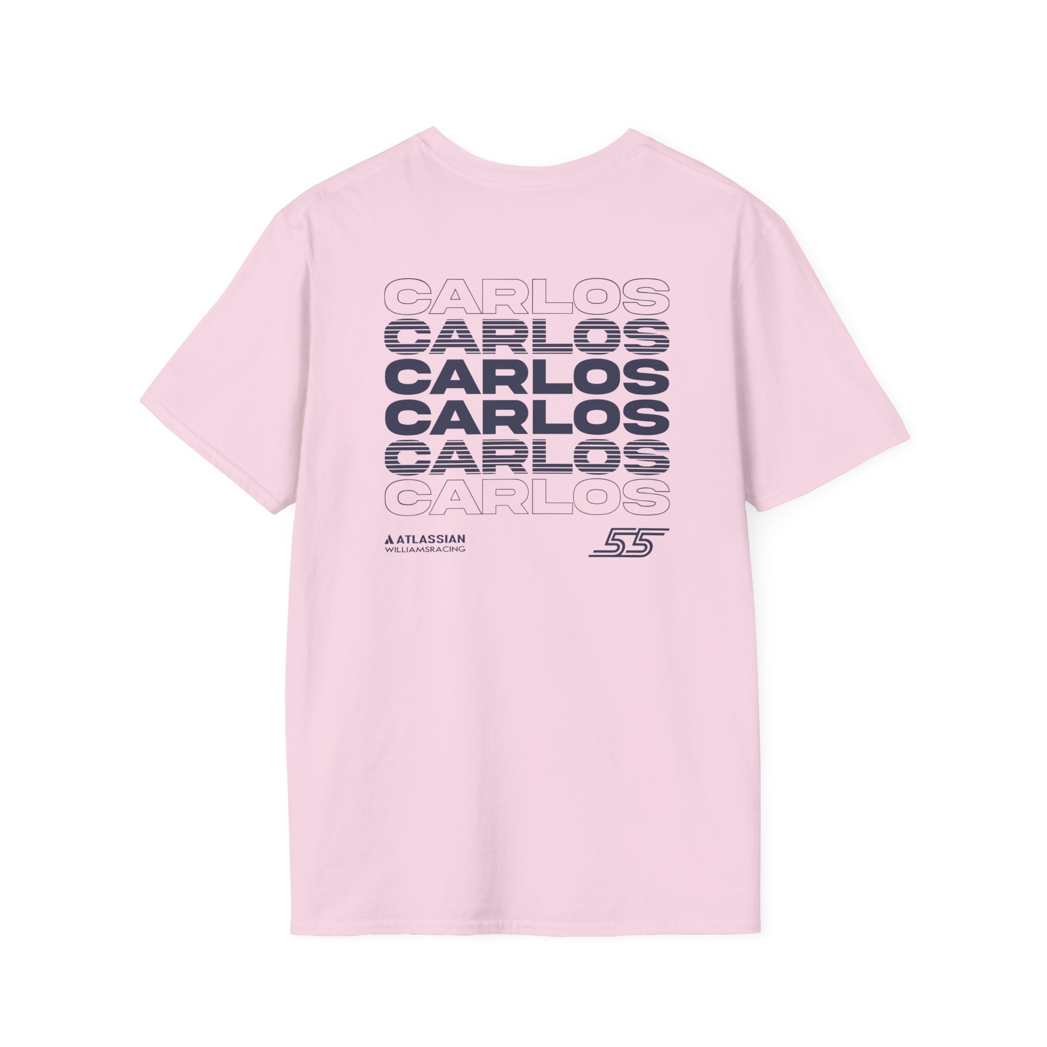 Carlos Sainz Atlassian Williams Racing Unisex Softstyle T-Shirt