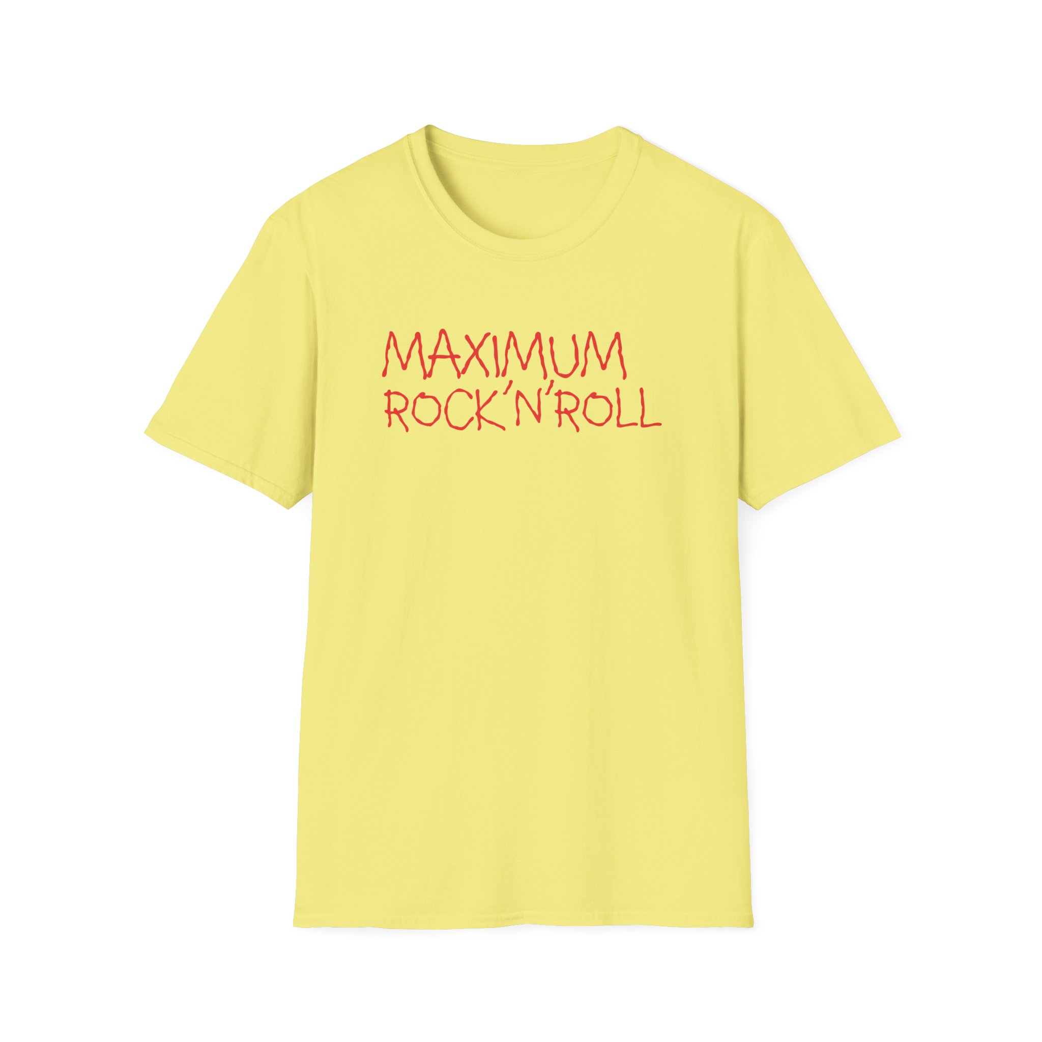 Primal Scream Maximum Rock'n'roll Unisex Softstyle T-Shirt