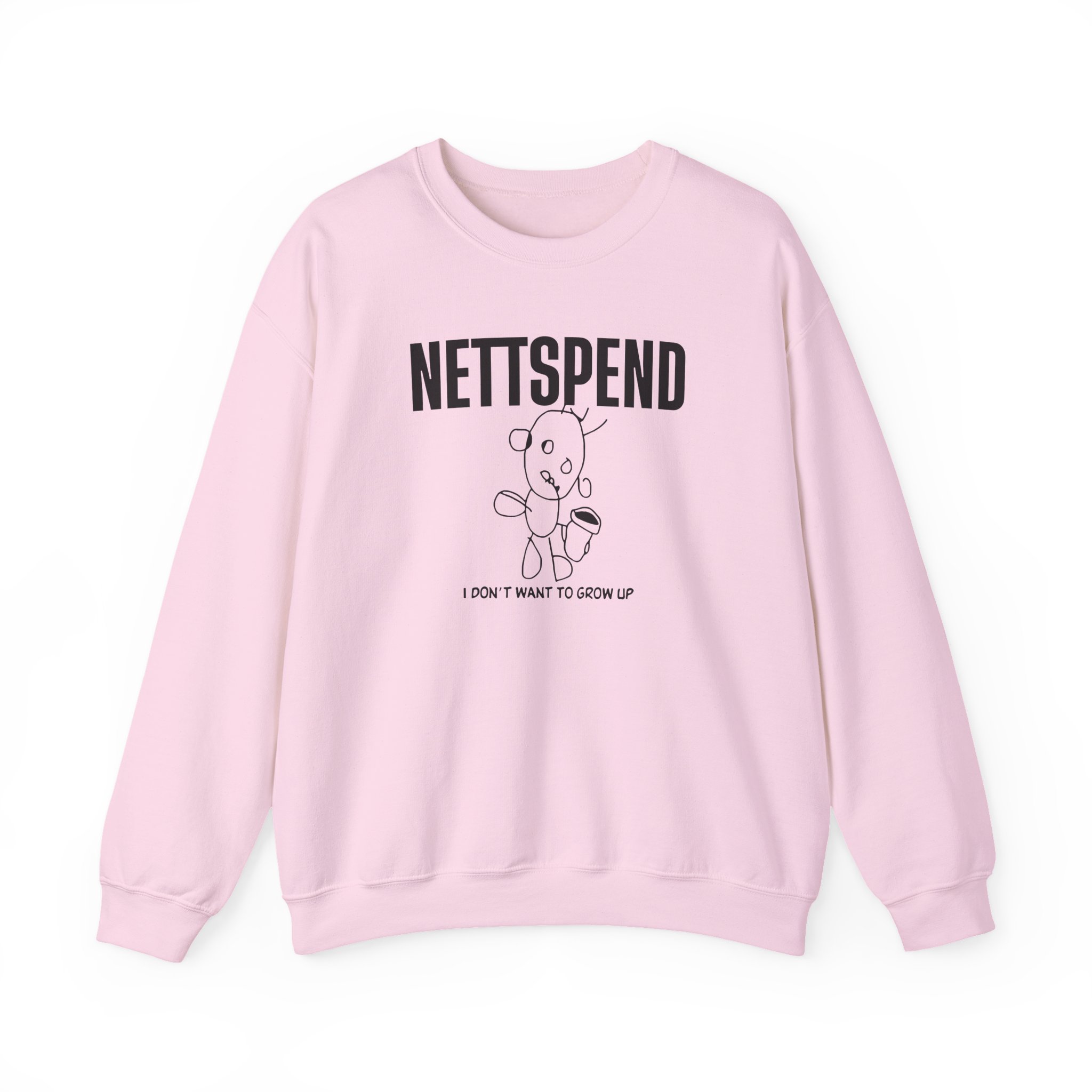 Nettspend I Dont Want to Grow Up Unisex Heavy Blendâ„¢ Crewneck Sweatshirt