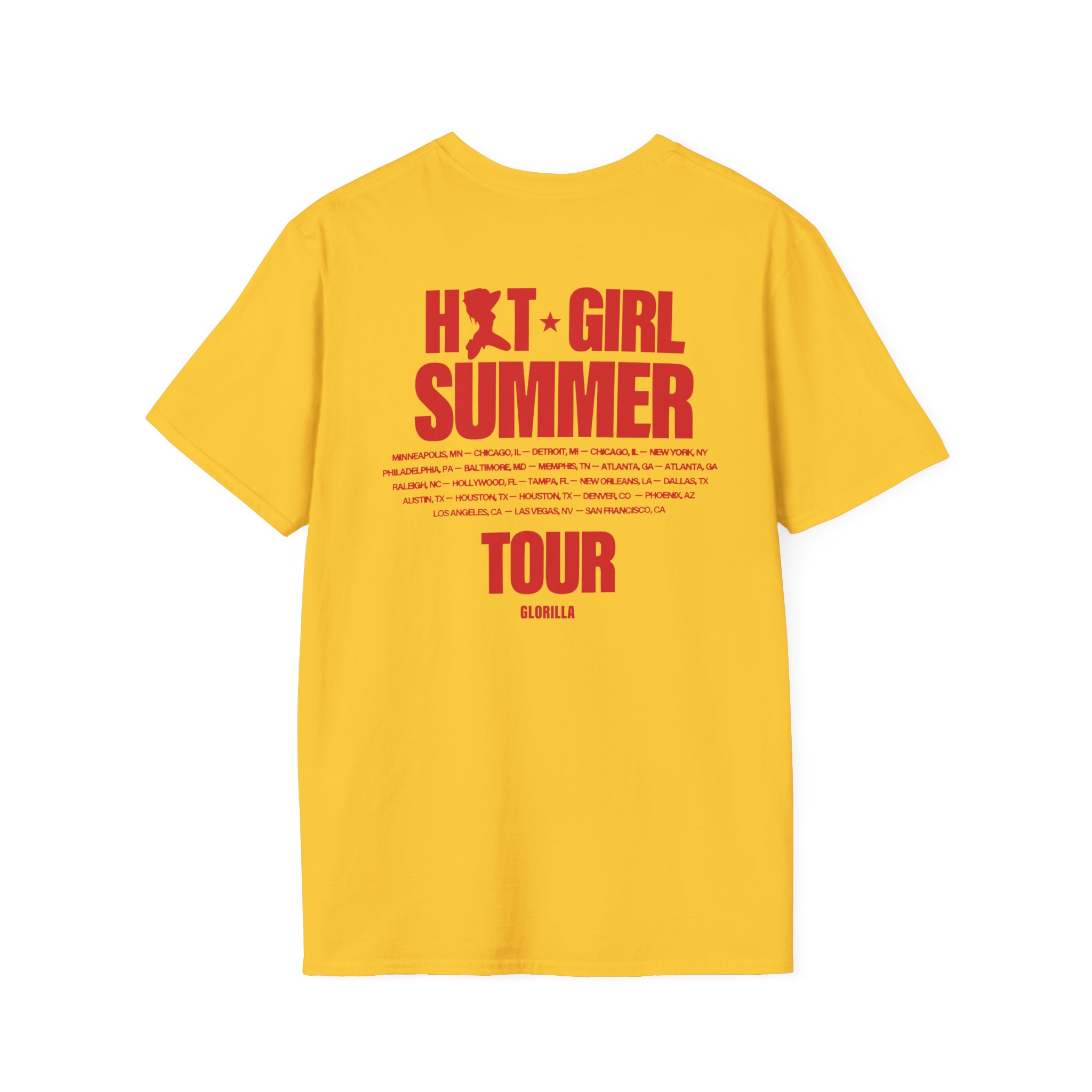 Glorilla Hot Girl Summer Tour Unisex Softstyle T-Shirt