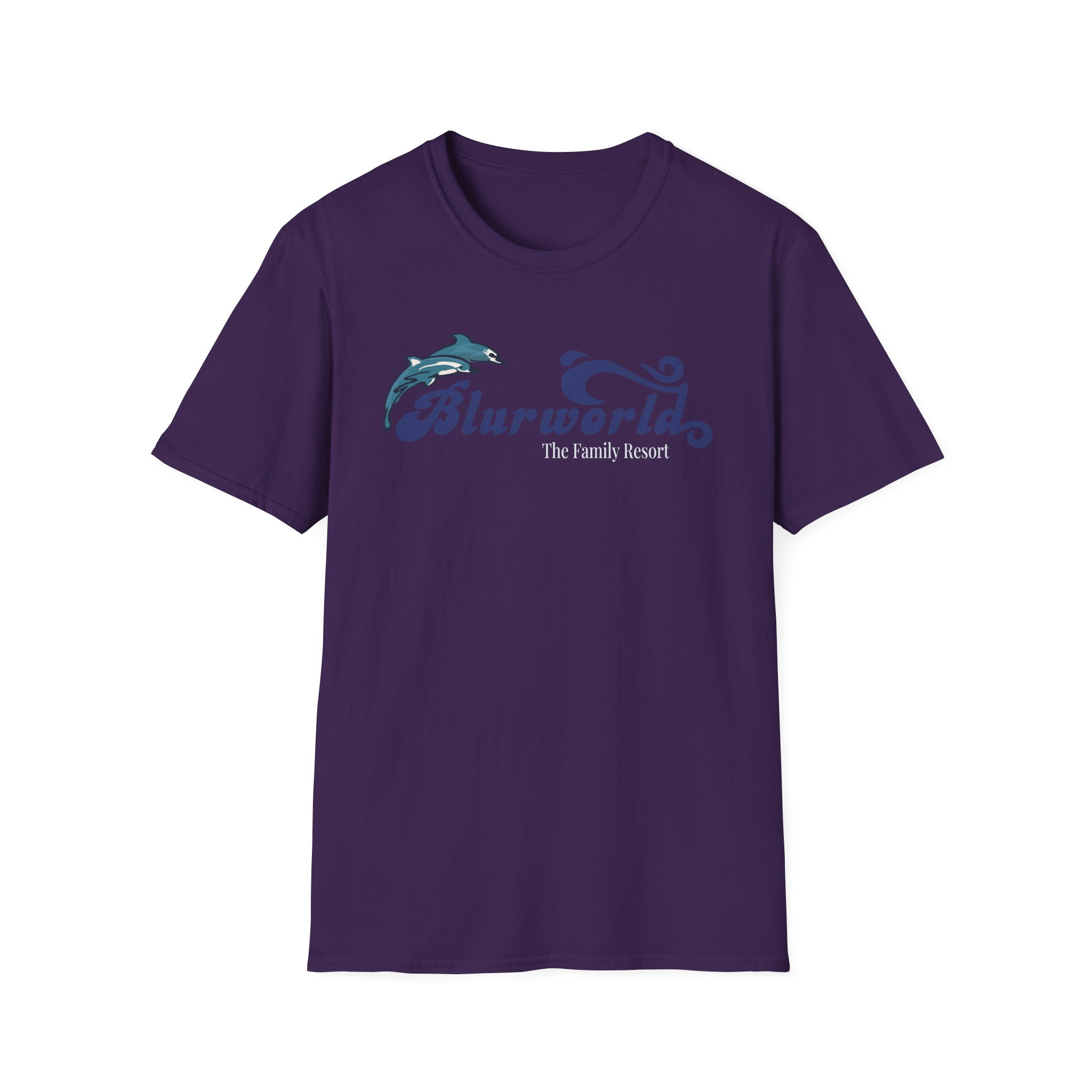 Blur Seaworld Unisex Softstyle T-Shirt