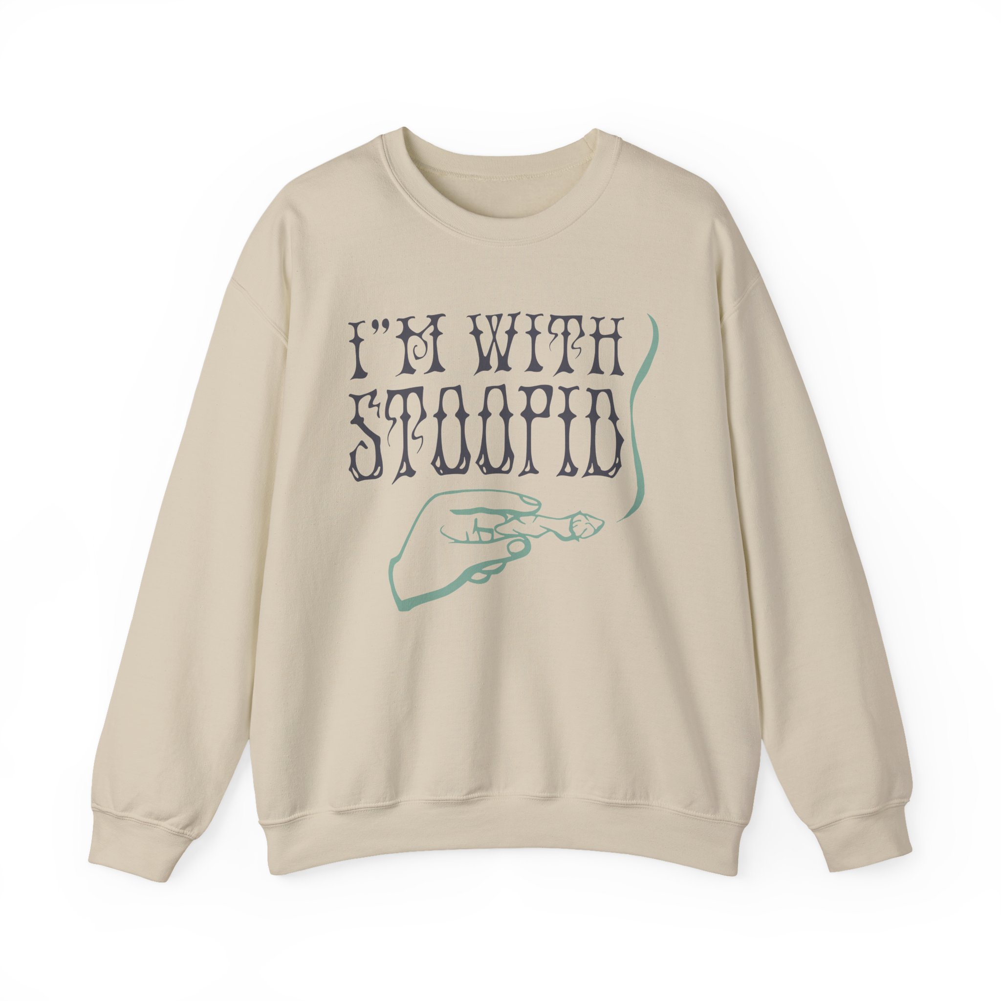 Slightly Stoopid I'm With Stoopid Unisex Heavy Blendâ„¢ Crewneck Sweatshirt