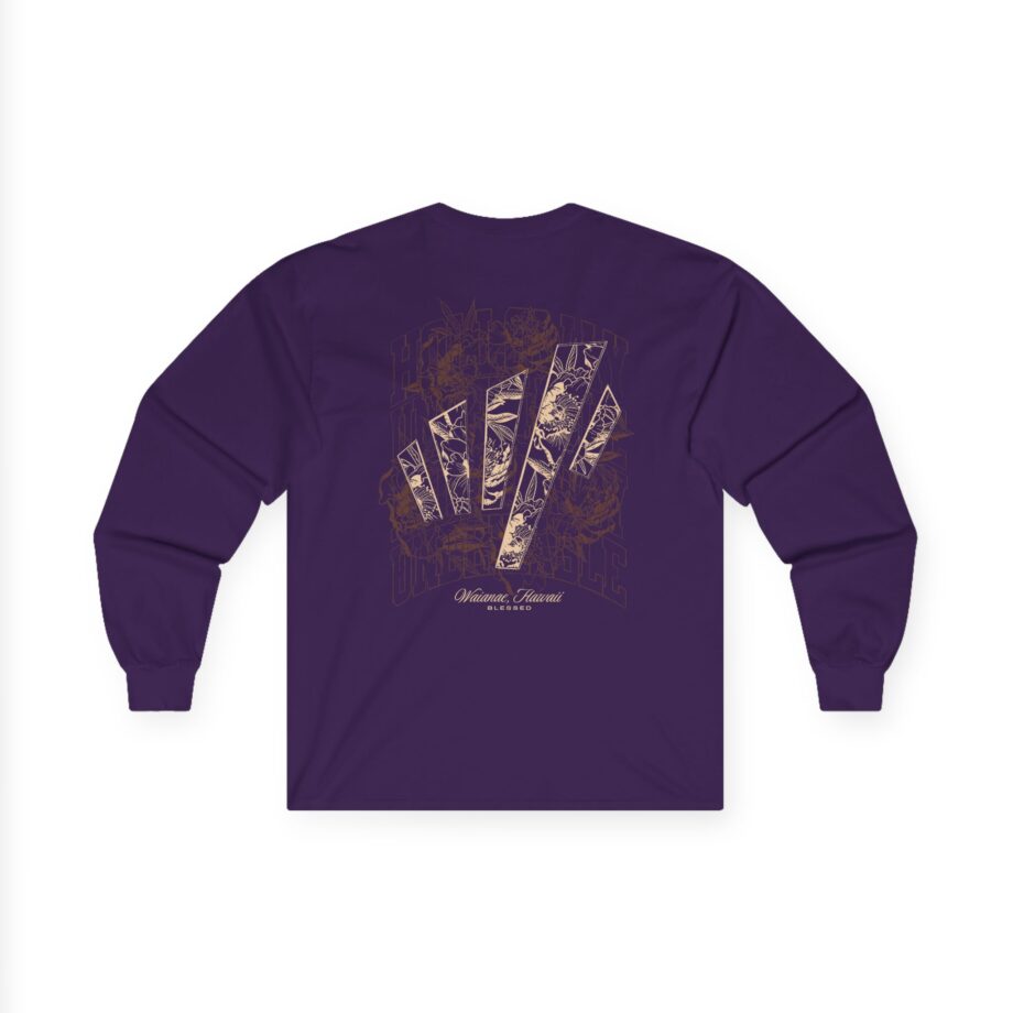 Max Holloway Undeniable Burgundy Unisex Ultra Cotton Long Sleeve Tee