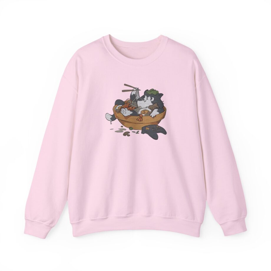 Lirik Ramen Cat Unisex Heavy Blend™ Crewneck Sweatshirt