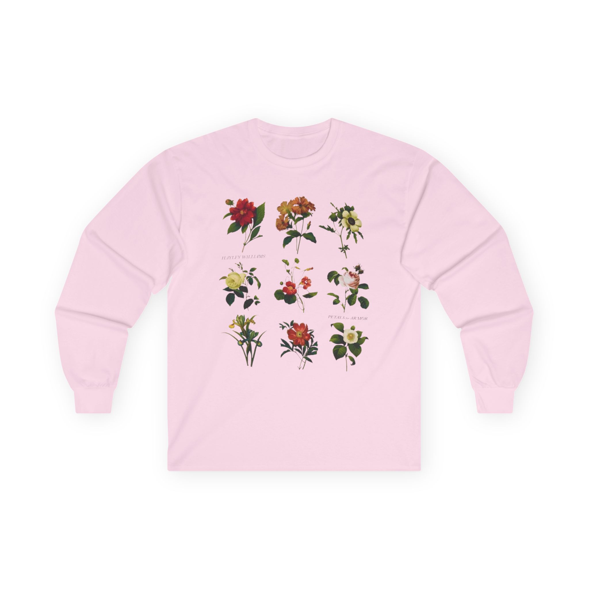 Hayley Williams Petals for Armor Floral Girls Unisex Ultra Cotton Long Sleeve Tee