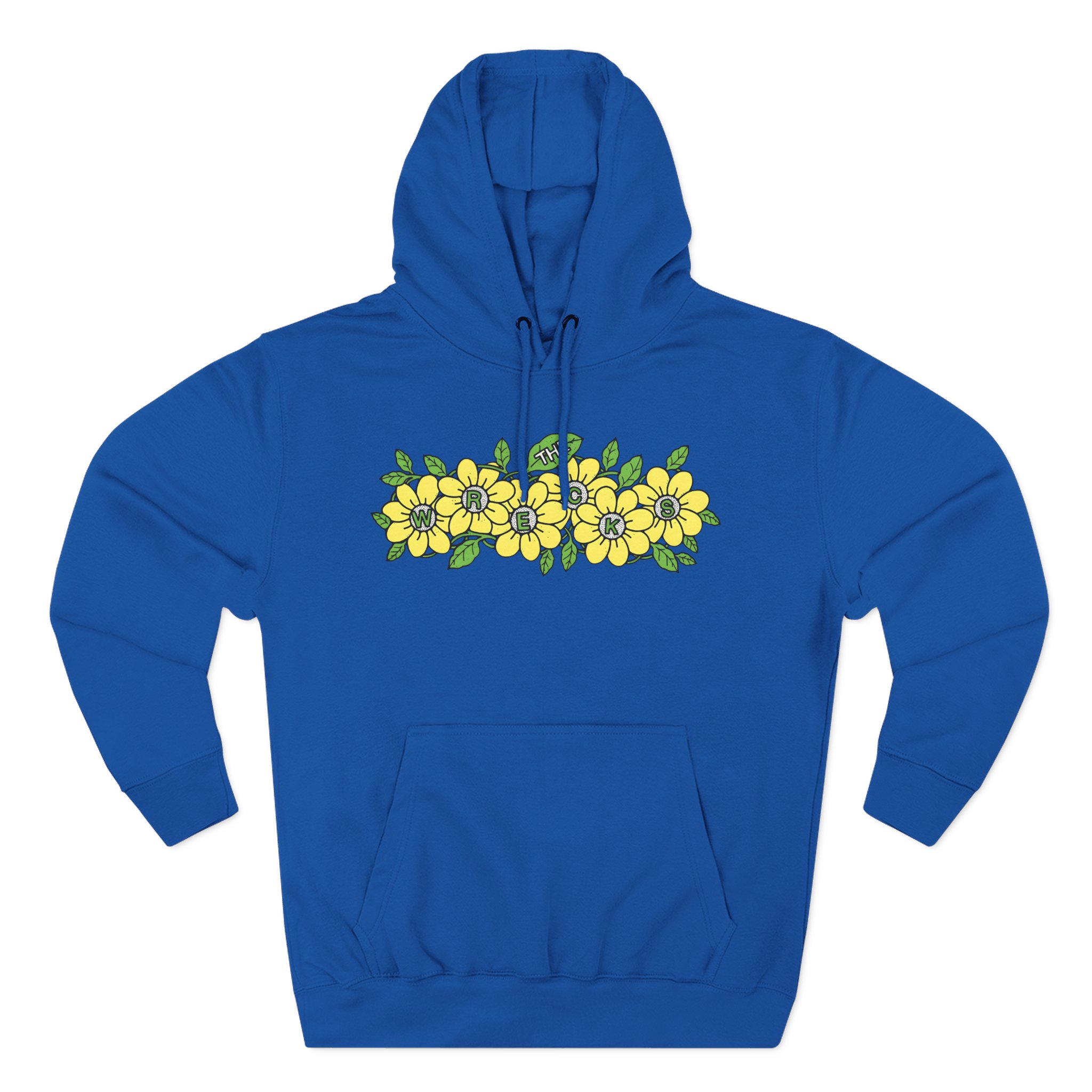 The Wrecks Flower Three-Panel Fleece Hoodie