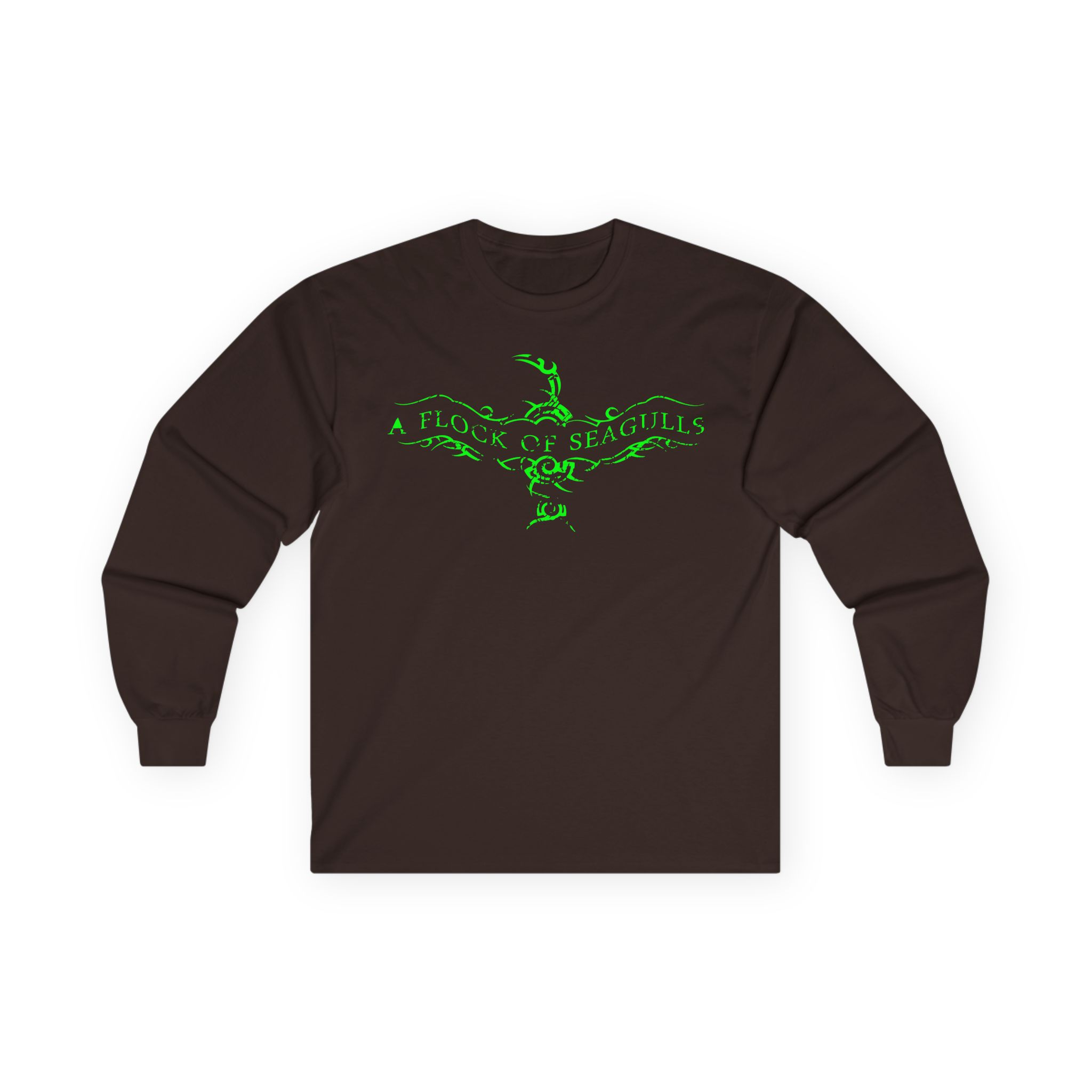 A Flock of Seagulls Logo Unisex Ultra Cotton Long Sleeve Tee