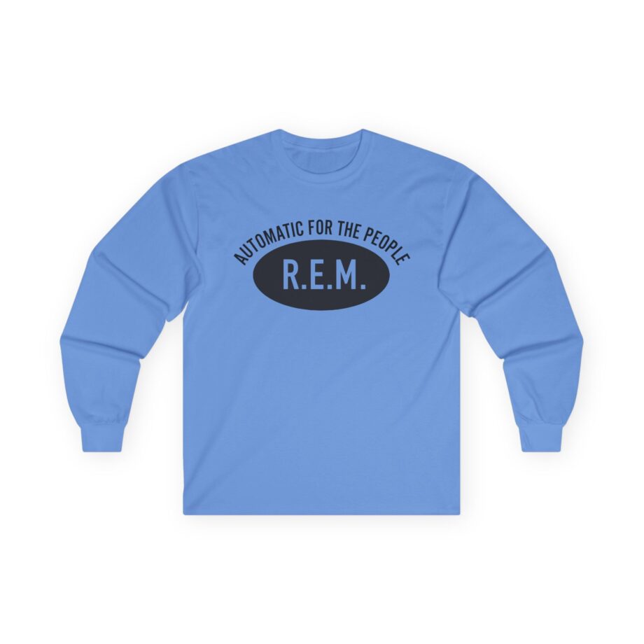 Rem Automatic for the People Unisex Ultra Cotton Long Sleeve Tee