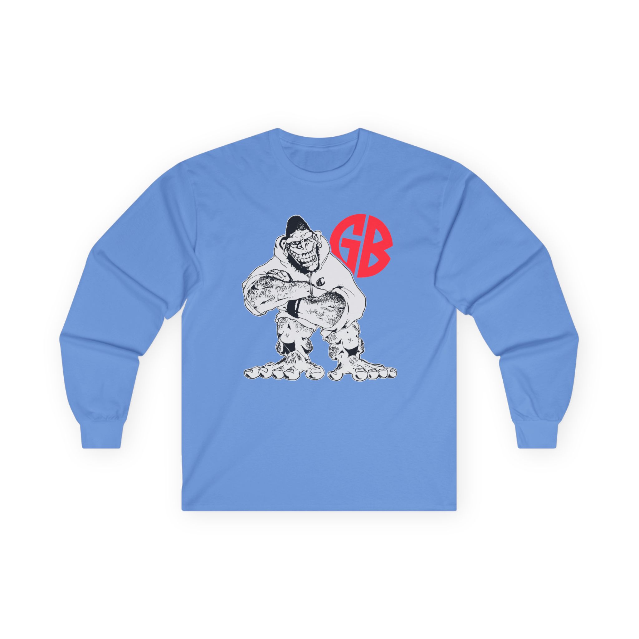 Gorilla Biscuits Big Gorilla Unisex Ultra Cotton Long Sleeve Tee