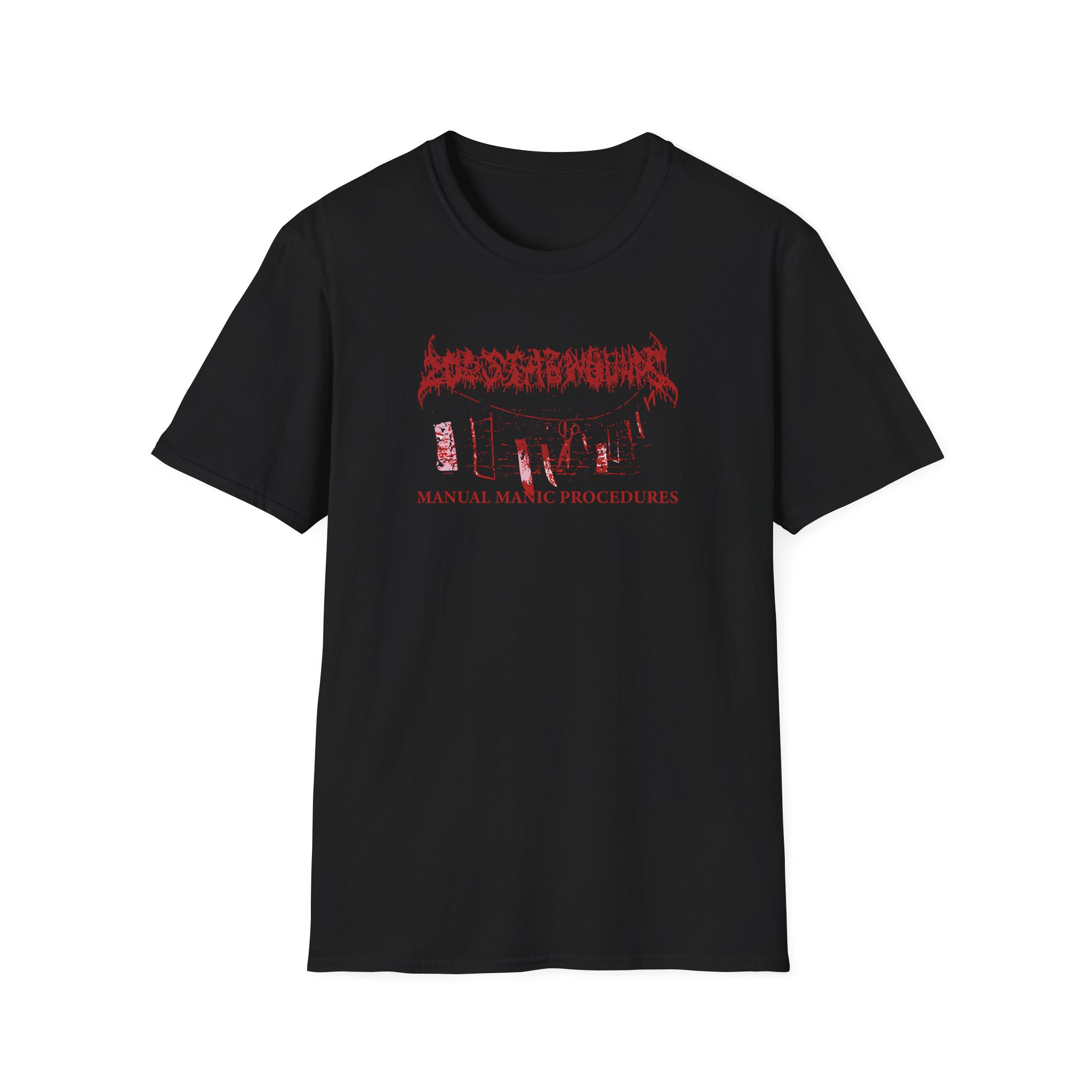 200 Stab Wounds Manual Manic Procedures Unisex Softstyle T-Shirt