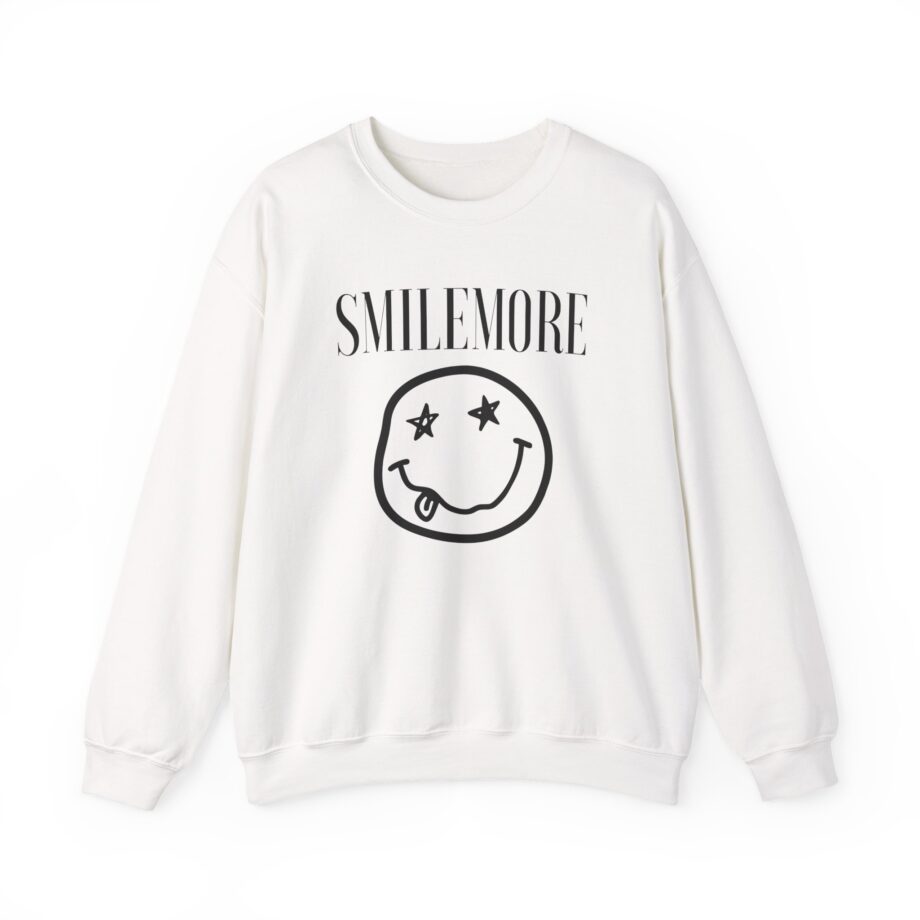 Roman Atwood Smells Like Smile More Unisex Heavy Blend™ Crewneck Sweatshirt