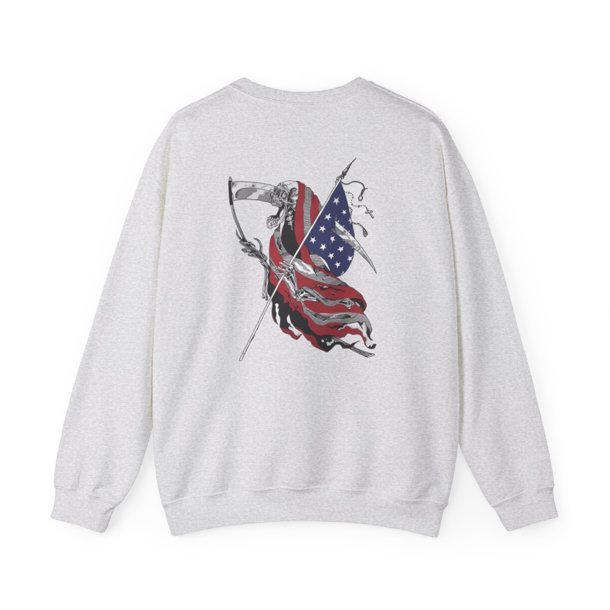 Power Trip American Reaper Unisex Heavy Blendâ„¢ Crewneck Sweatshirt