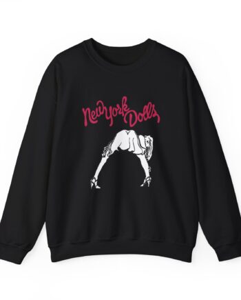 New York Dolls Lipstick Girl Unisex Heavy Blend™ Crewneck Sweatshirt