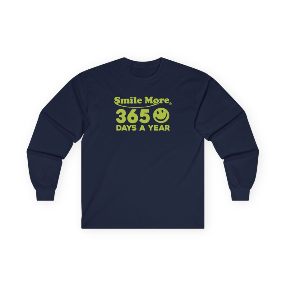 Roman Atwood Smile More 365 Unisex Ultra Cotton Long Sleeve Tee