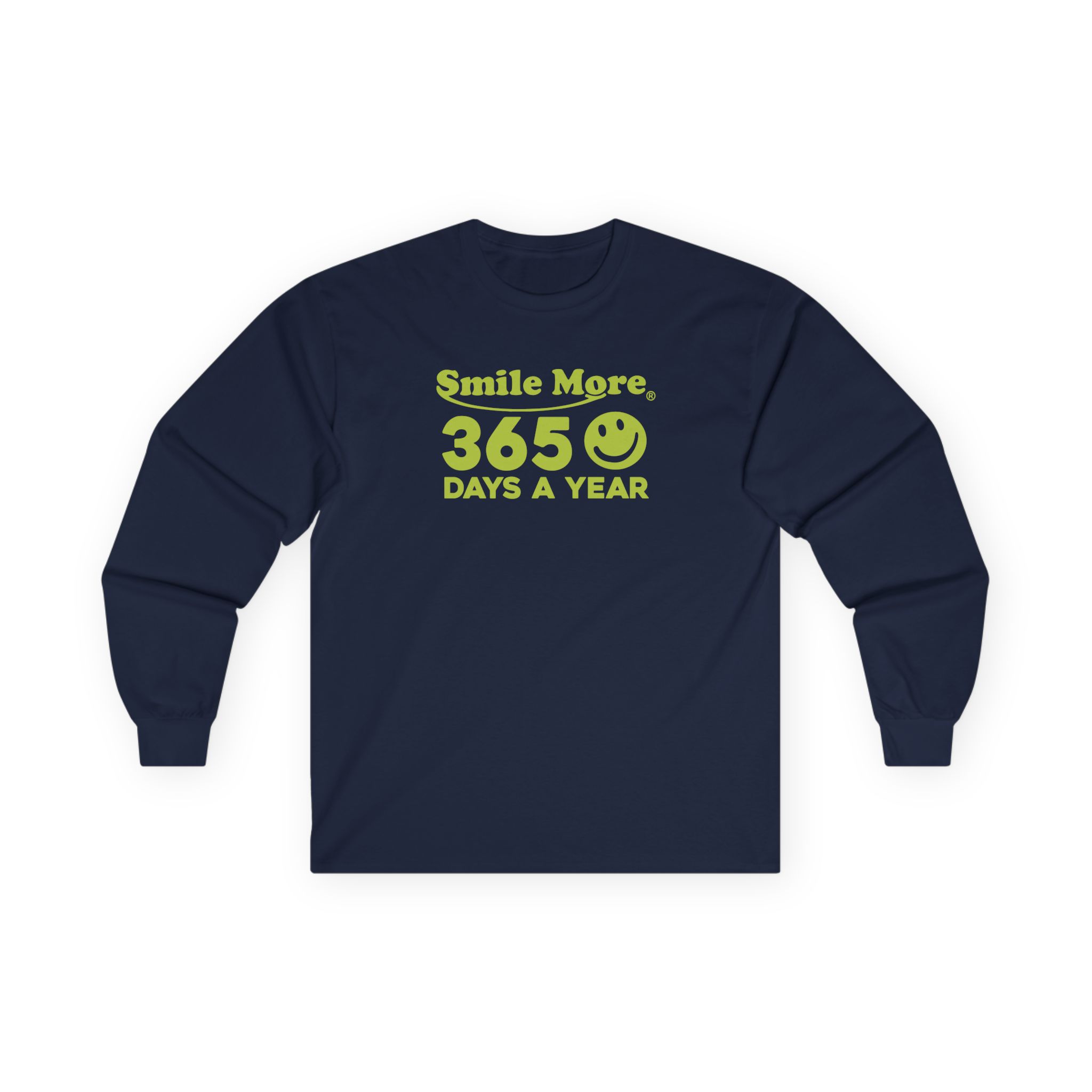 Roman Atwood Smile More 365 Unisex Ultra Cotton Long Sleeve Tee