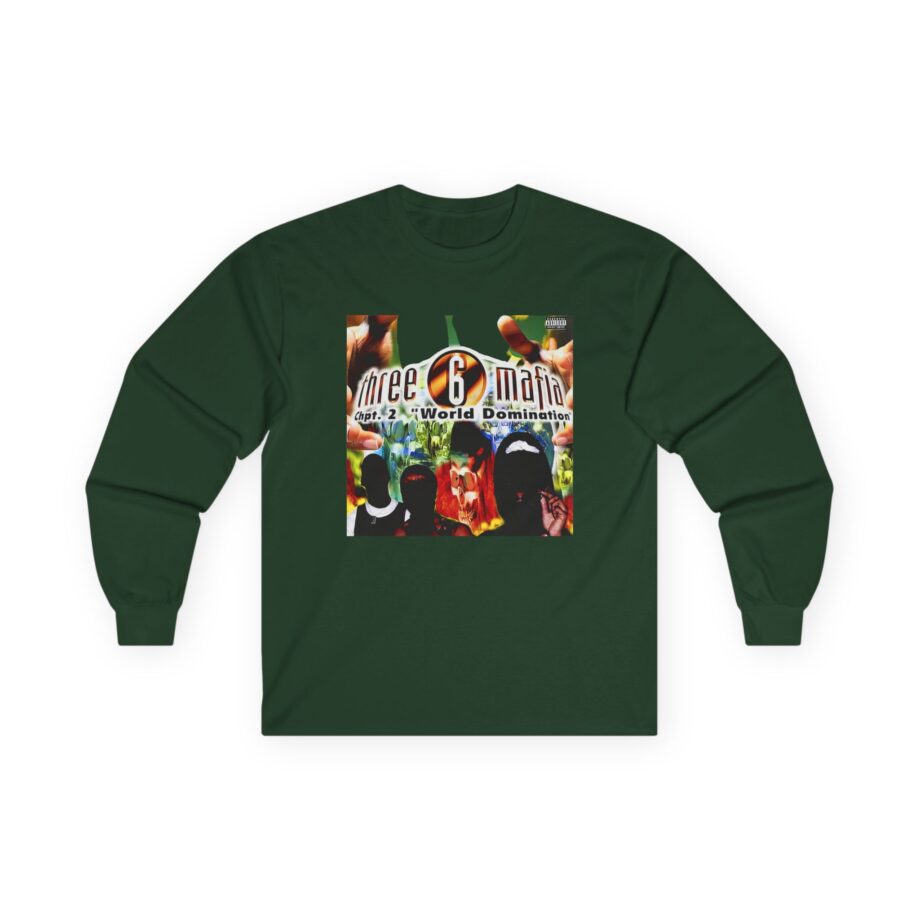 Three 6 Mafia Cover WD Unisex Ultra Cotton Long Sleeve Tee