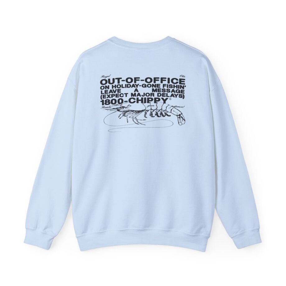Royel Otis Out of Office Chippy Unisex Heavy Blend™ Crewneck Sweatshirt