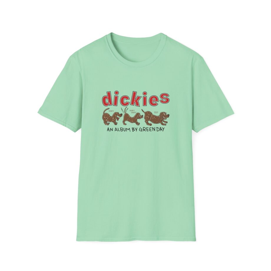 Green Day Dookie Dogs Unisex Softstyle T-Shirt