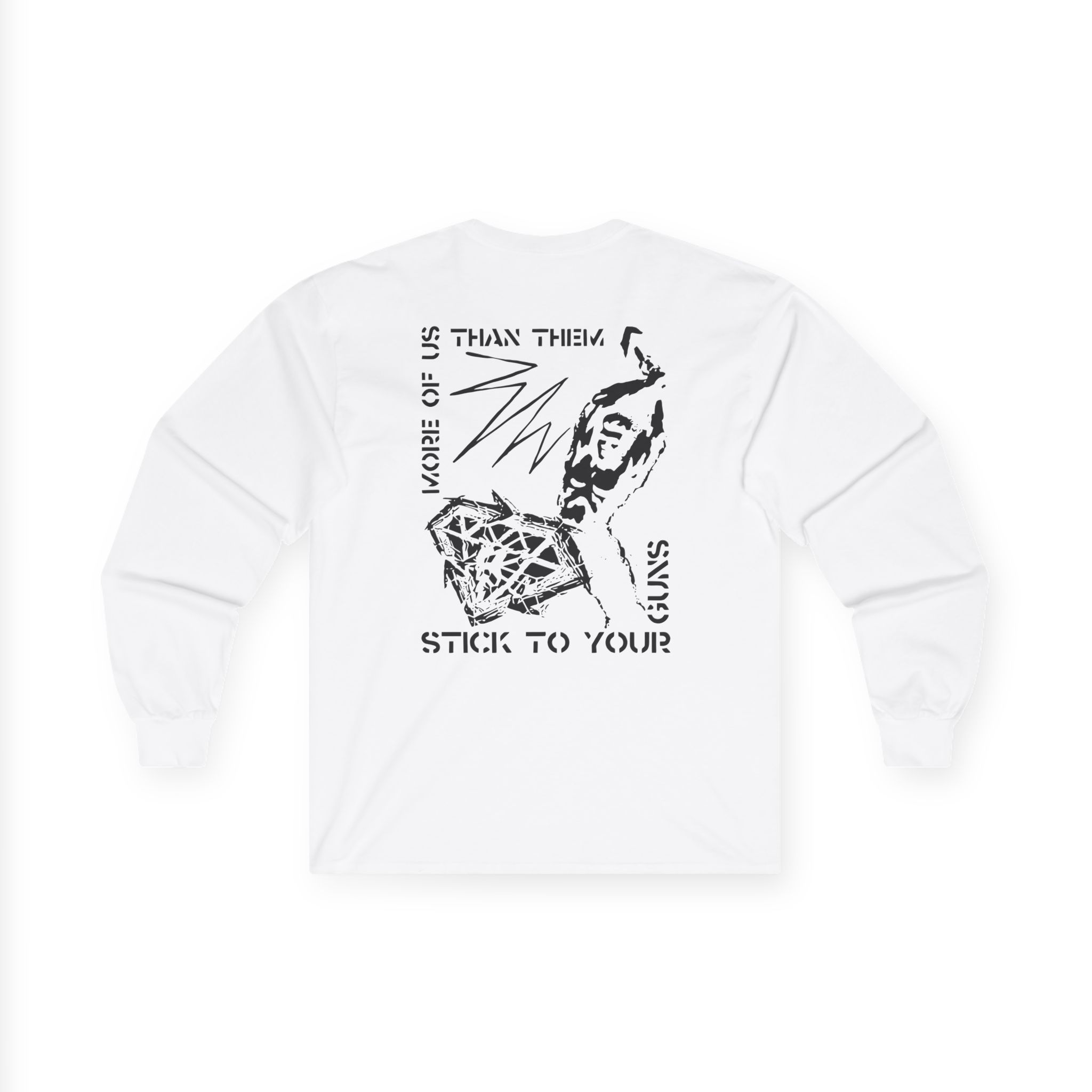 Stick to Your Guns Shatter Unisex Ultra Cotton Long Sleeve Tee