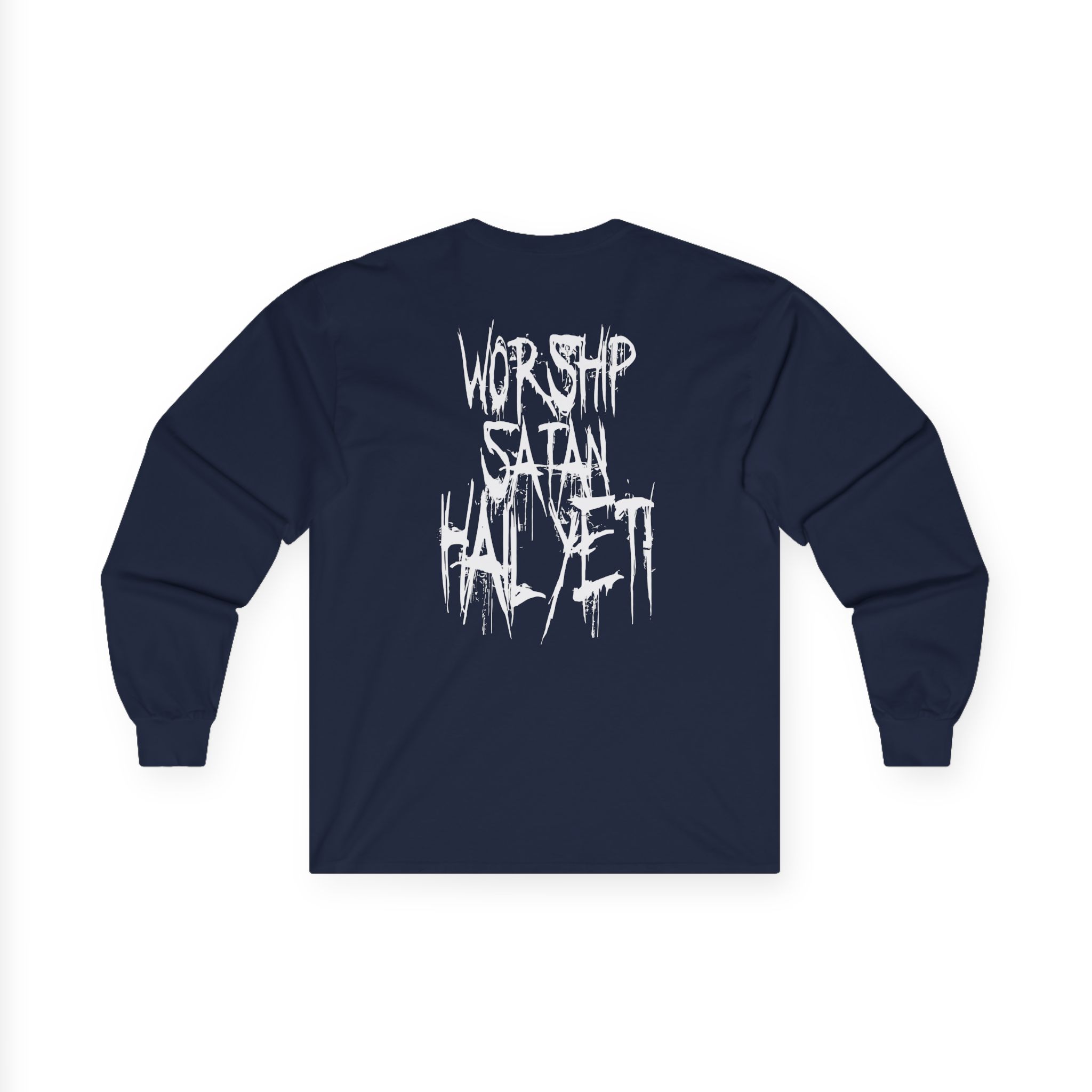All Hail the Yeti Worship Satan Unisex Ultra Cotton Long Sleeve Tee