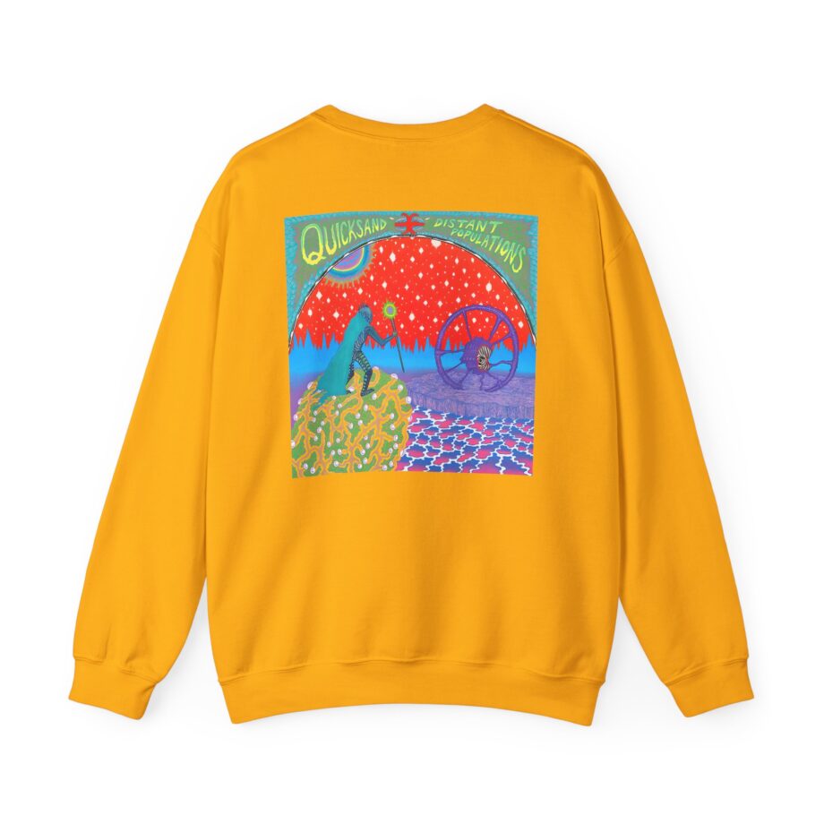 Quicksand Distant Populations Unisex Heavy Blend™ Crewneck Sweatshirt