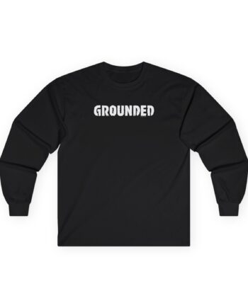 Grounded Logo Unisex Ultra Cotton Long Sleeve Tee