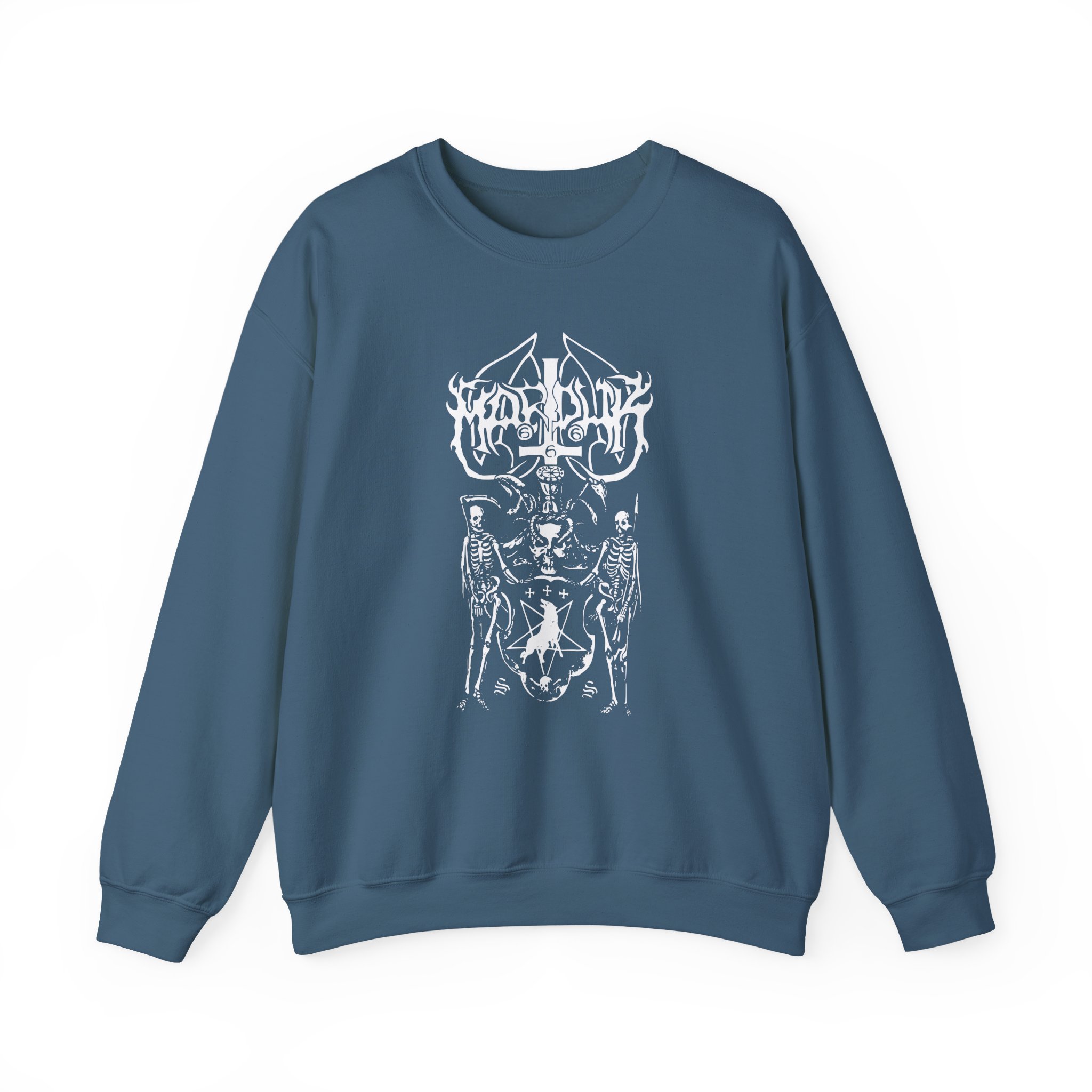 Marduk Srpnt Srmn Unisex Heavy Blendâ„¢ Crewneck Sweatshirt