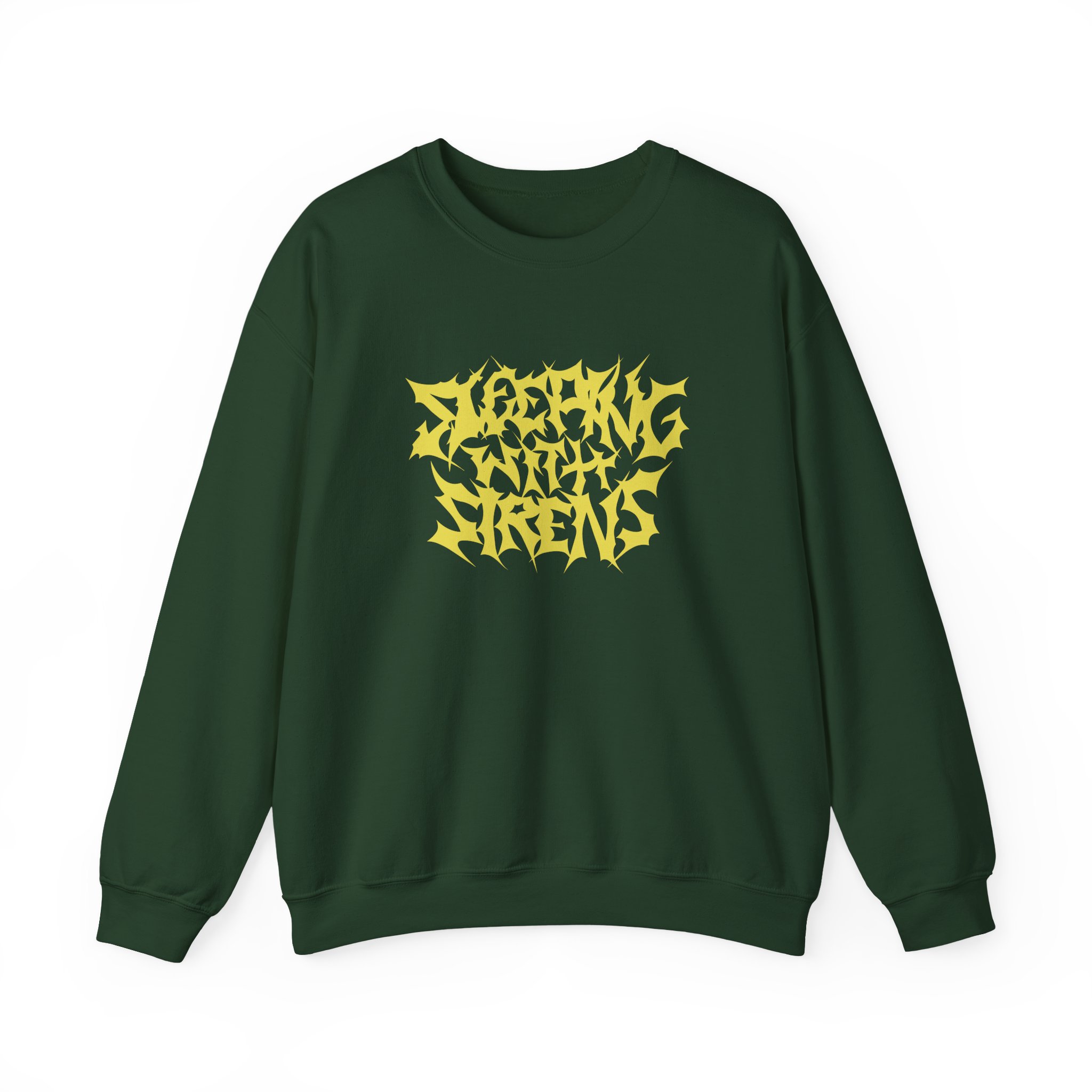 Sleeping With Sirens Metal Logo Unisex Heavy Blendâ„¢ Crewneck Sweatshirt
