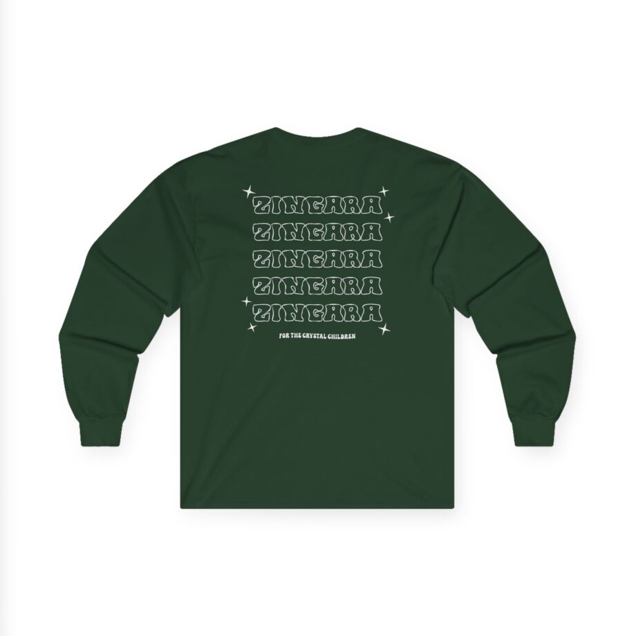 Zingara Lotus Unisex Ultra Cotton Long Sleeve Tee