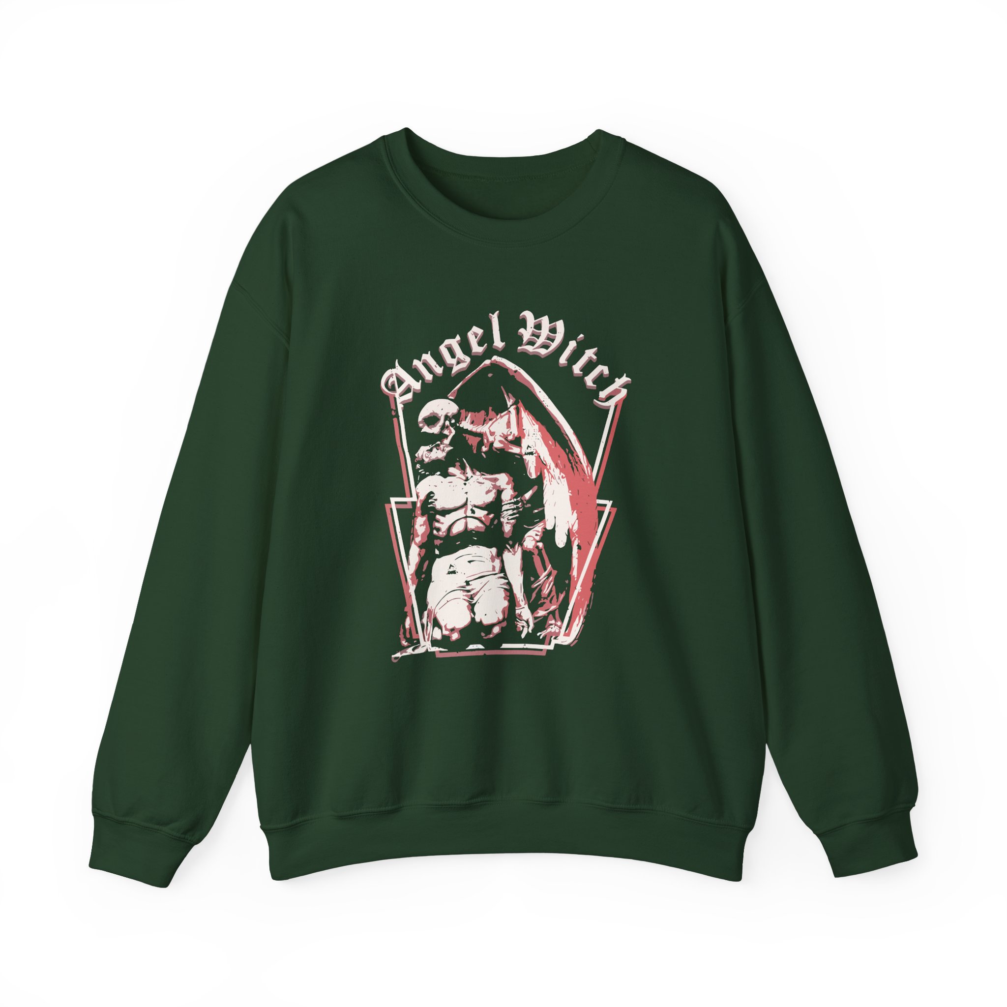 Angel Witch Angel of Death Unisex Heavy Blendâ„¢ Crewneck Sweatshirt