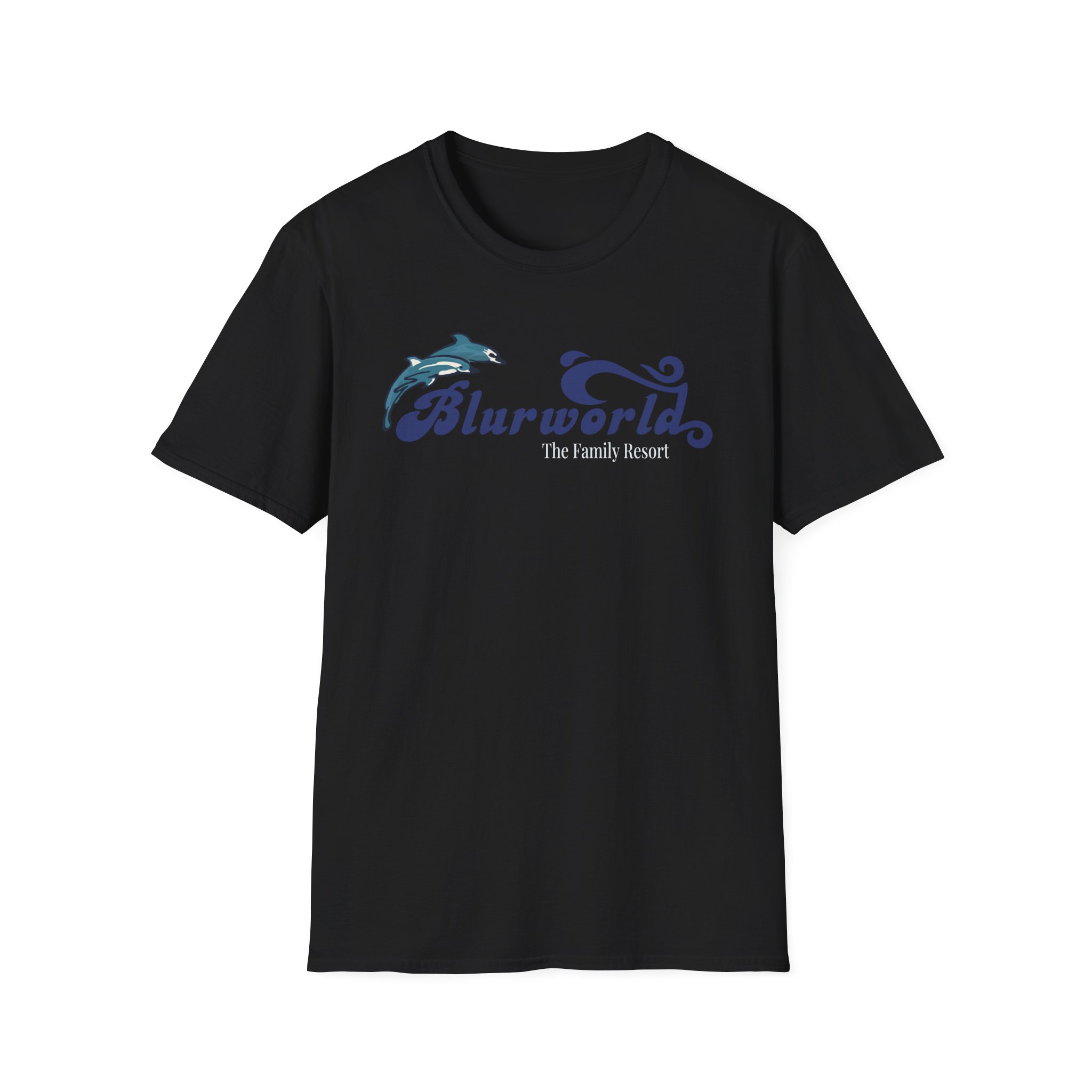 Blur Seaworld Unisex Softstyle T-Shirt