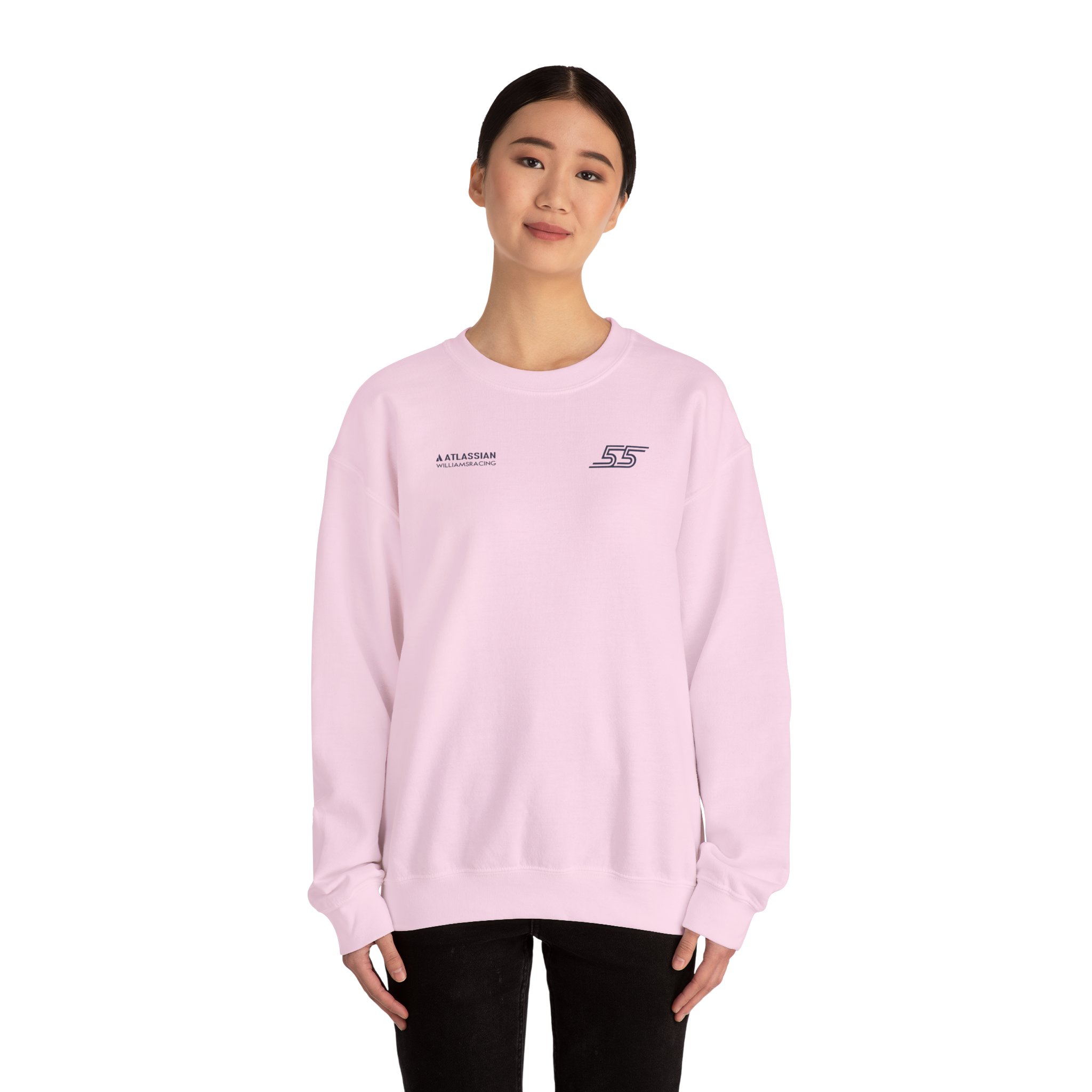 Carlos Sainz Atlassian Williams Racing Unisex Heavy Blendâ„¢ Crewneck Sweatshirt
