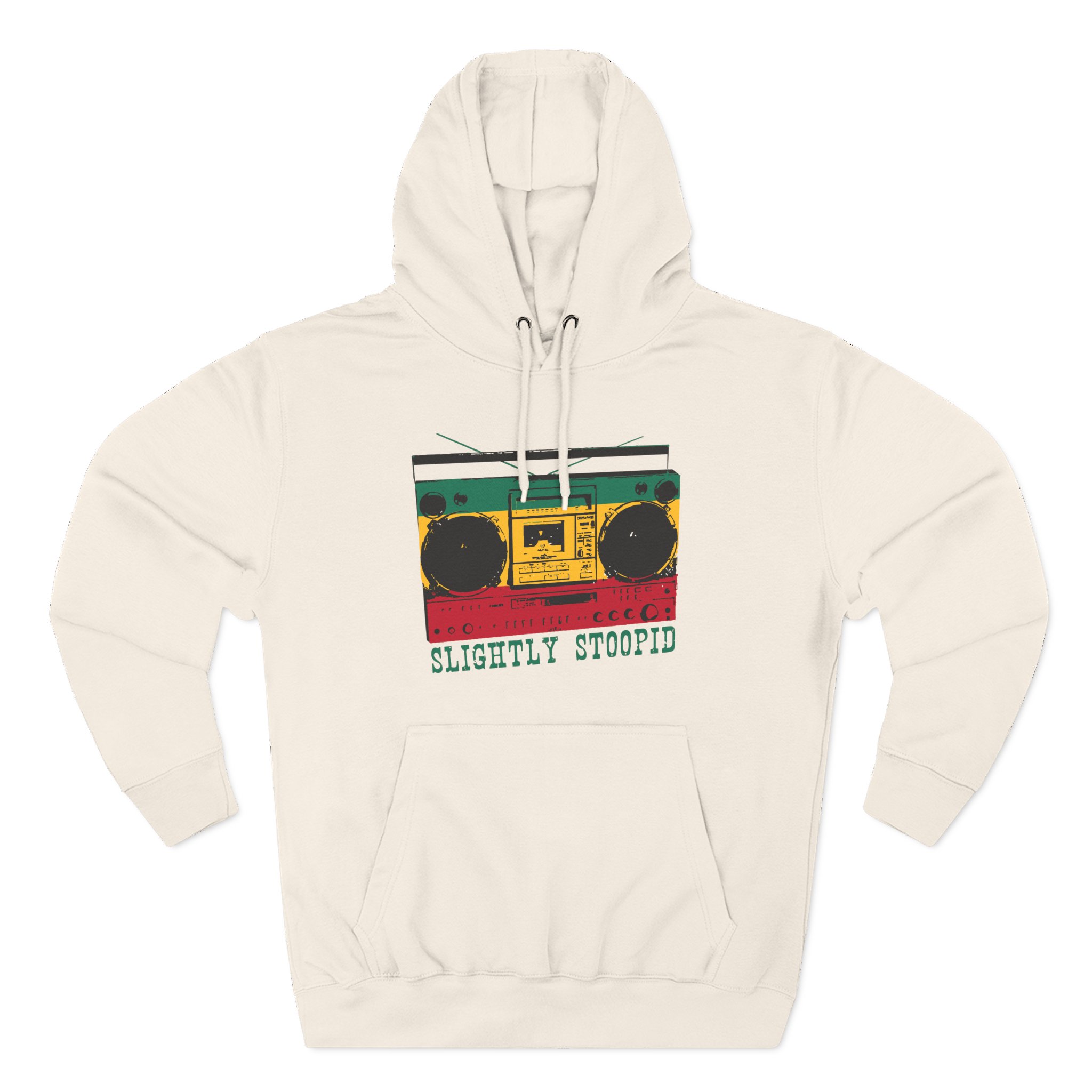 Slightly Stoopid Ghetto Blaster Raglan Three-Panel Fleece Hoodie