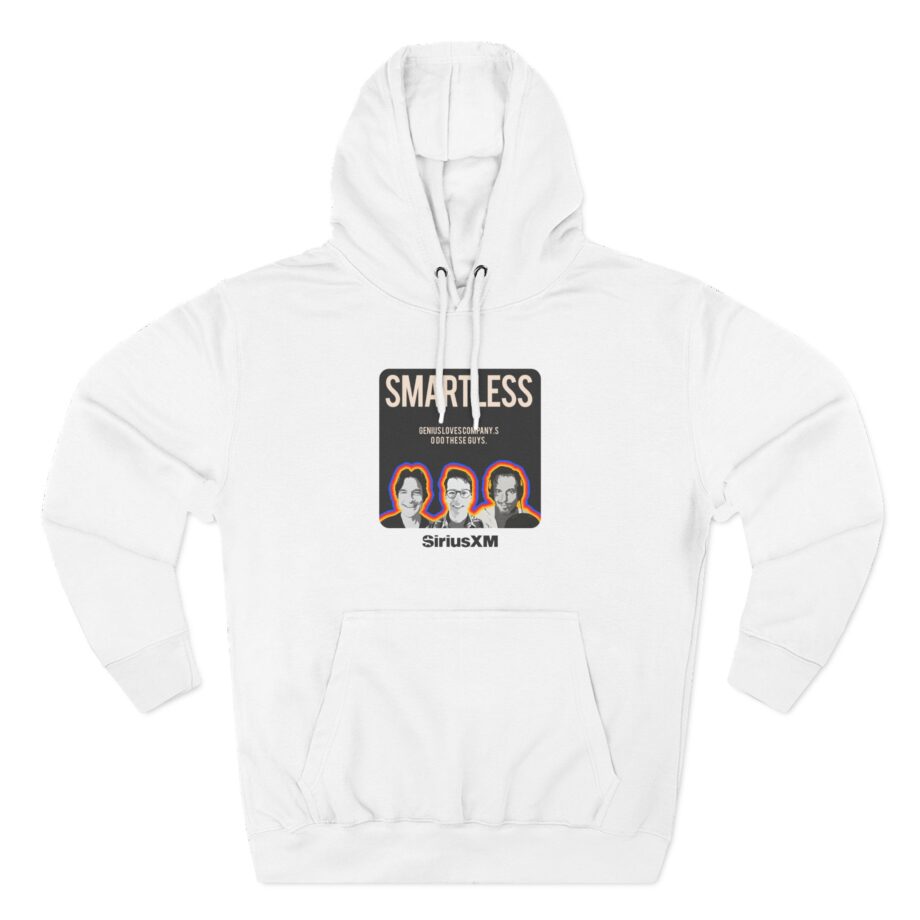 Smartless Genius Loves Company Logo Three-Panel Fleece Hoodie