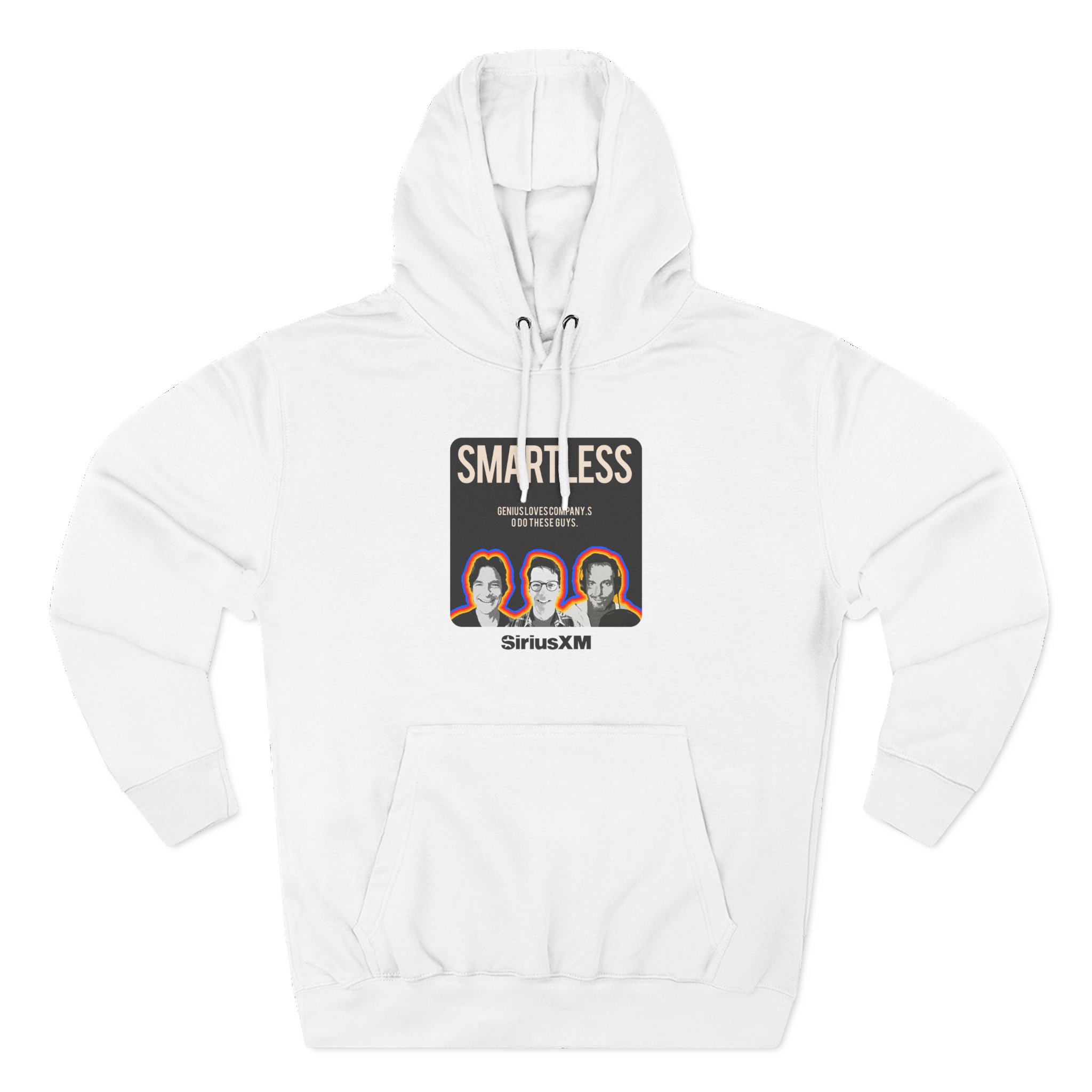 Smartless Genius Loves Company Logo Three-Panel Fleece Hoodie